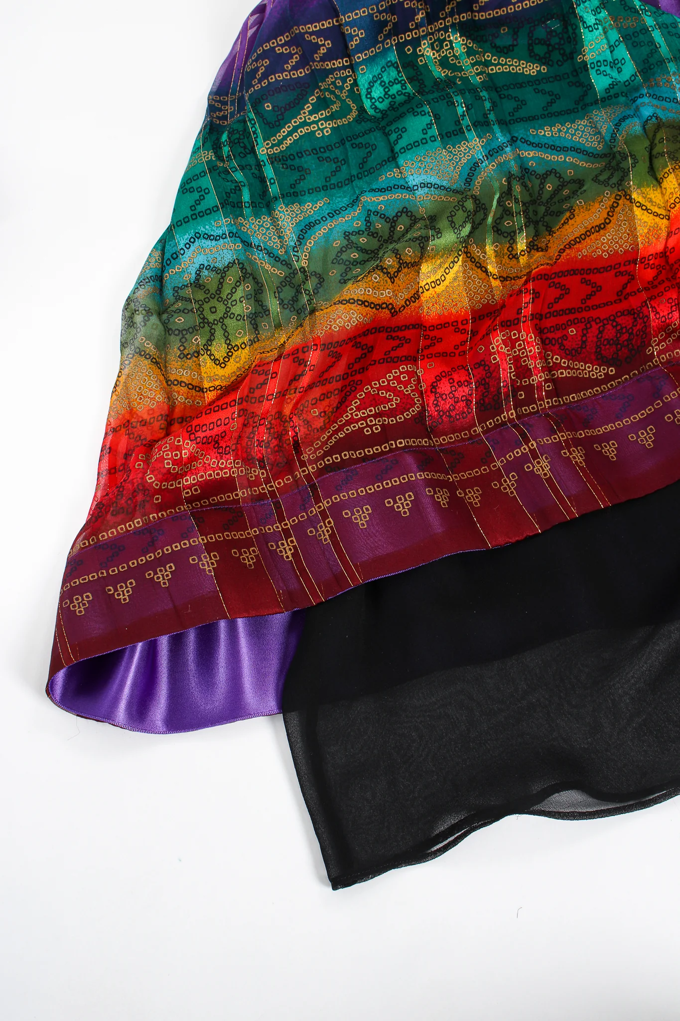 Rainbow Ombré Blouse & Skirt Set - Image 18