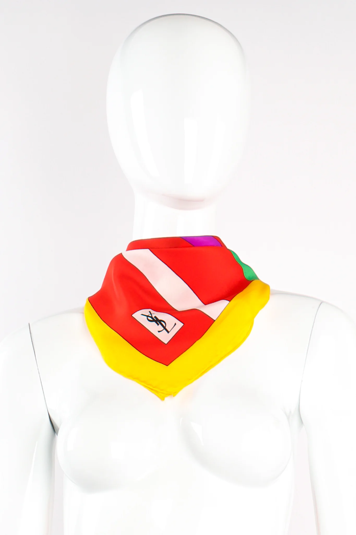 Rainbow Roman Stripe Scarf - Image 4