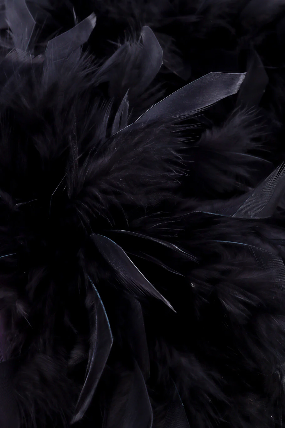 Rainbow Sequin Feather Coat - Image 8