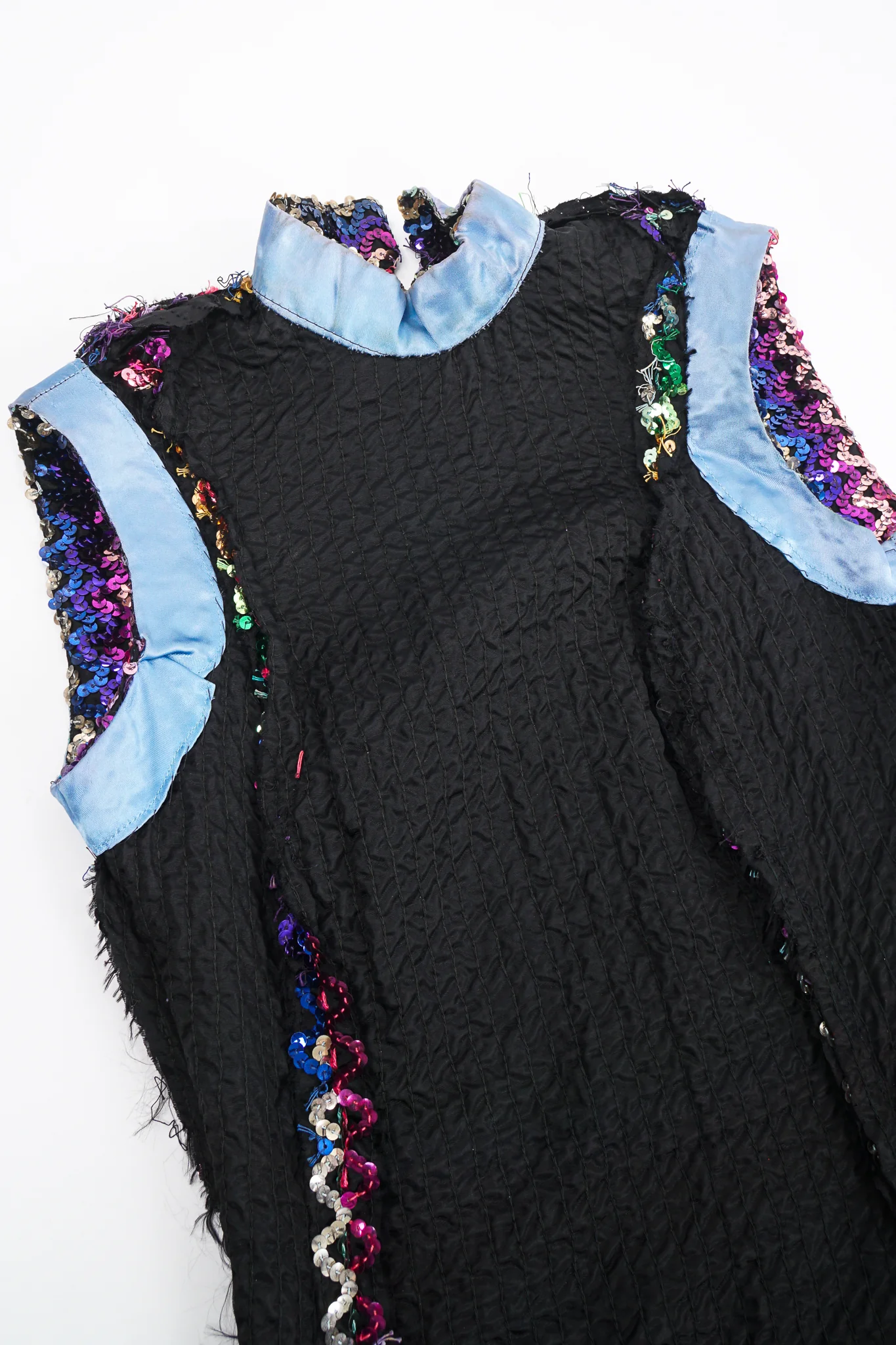 Rainbow Sequin Sheath Gown - Image 13