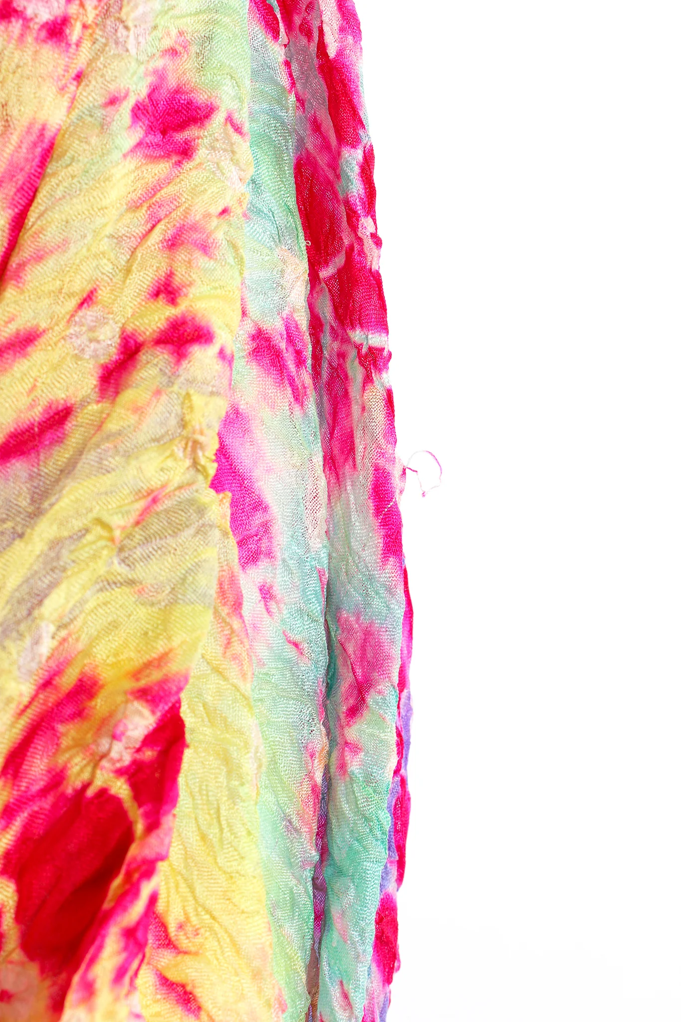 Rainbow Silk Tie Dye Caftan - Image 19