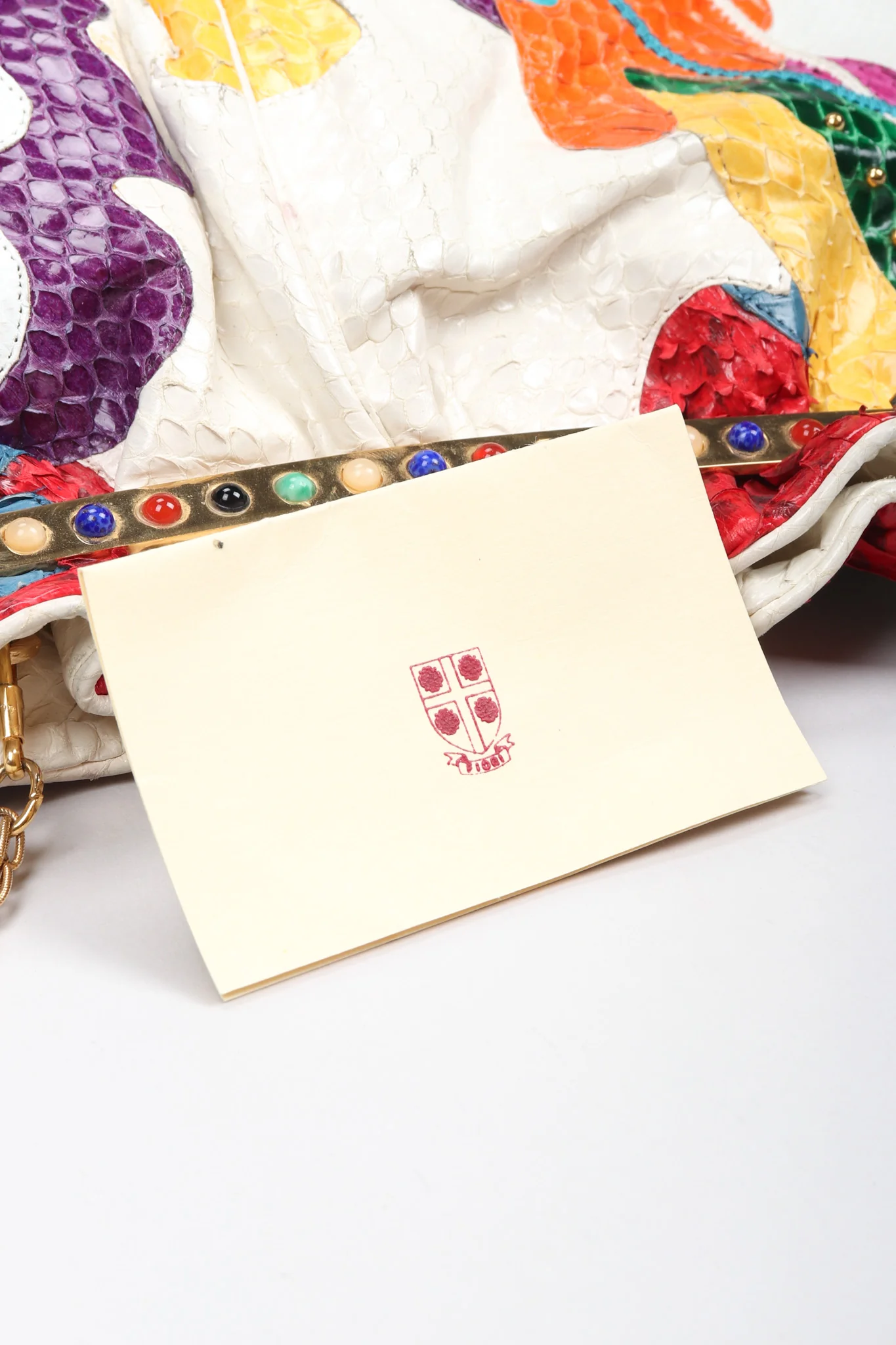 Rainbow Snake & Lizard Collage Bag - Image 14