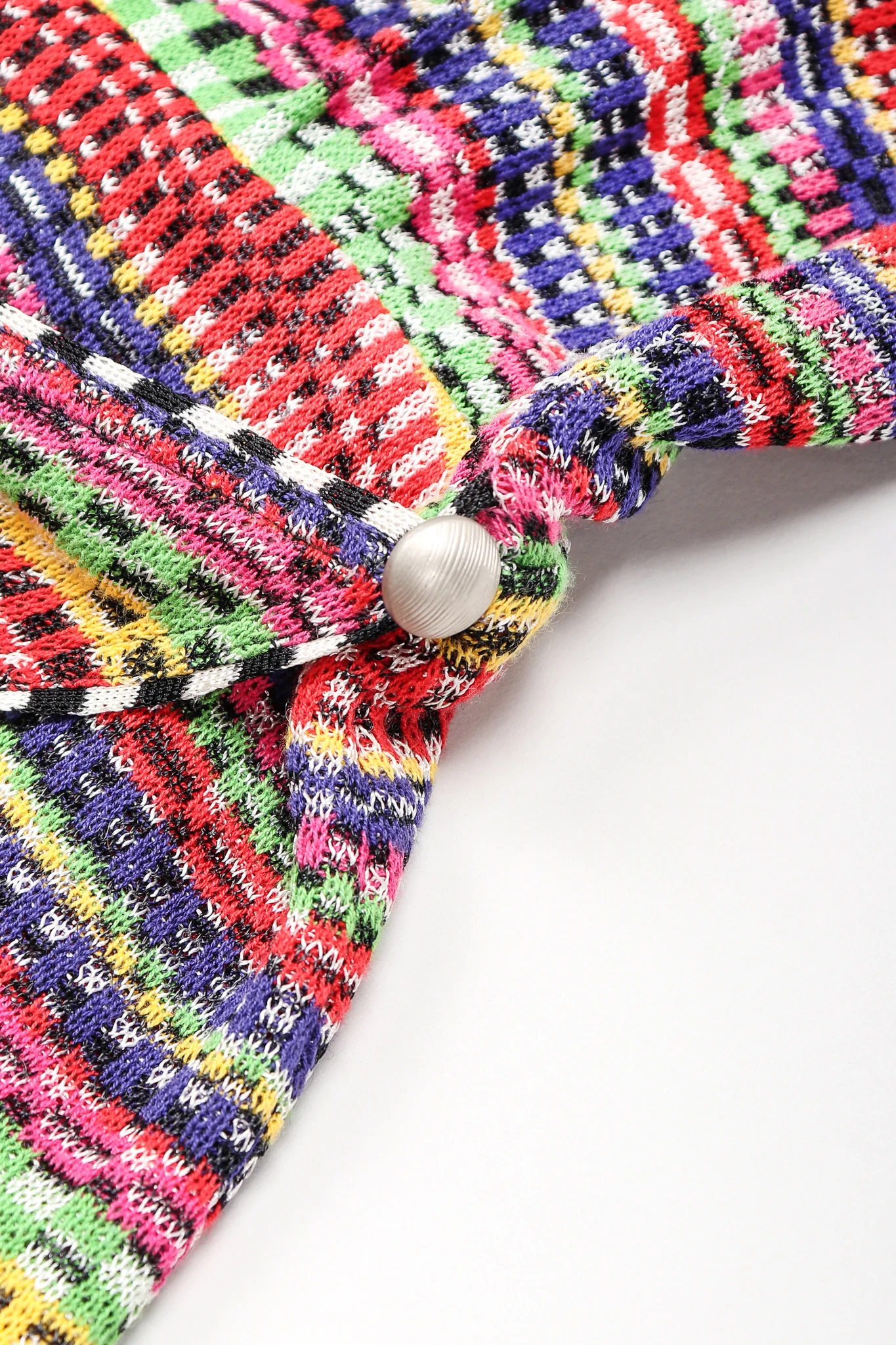Rainbow Static Knit Dress - Image 8