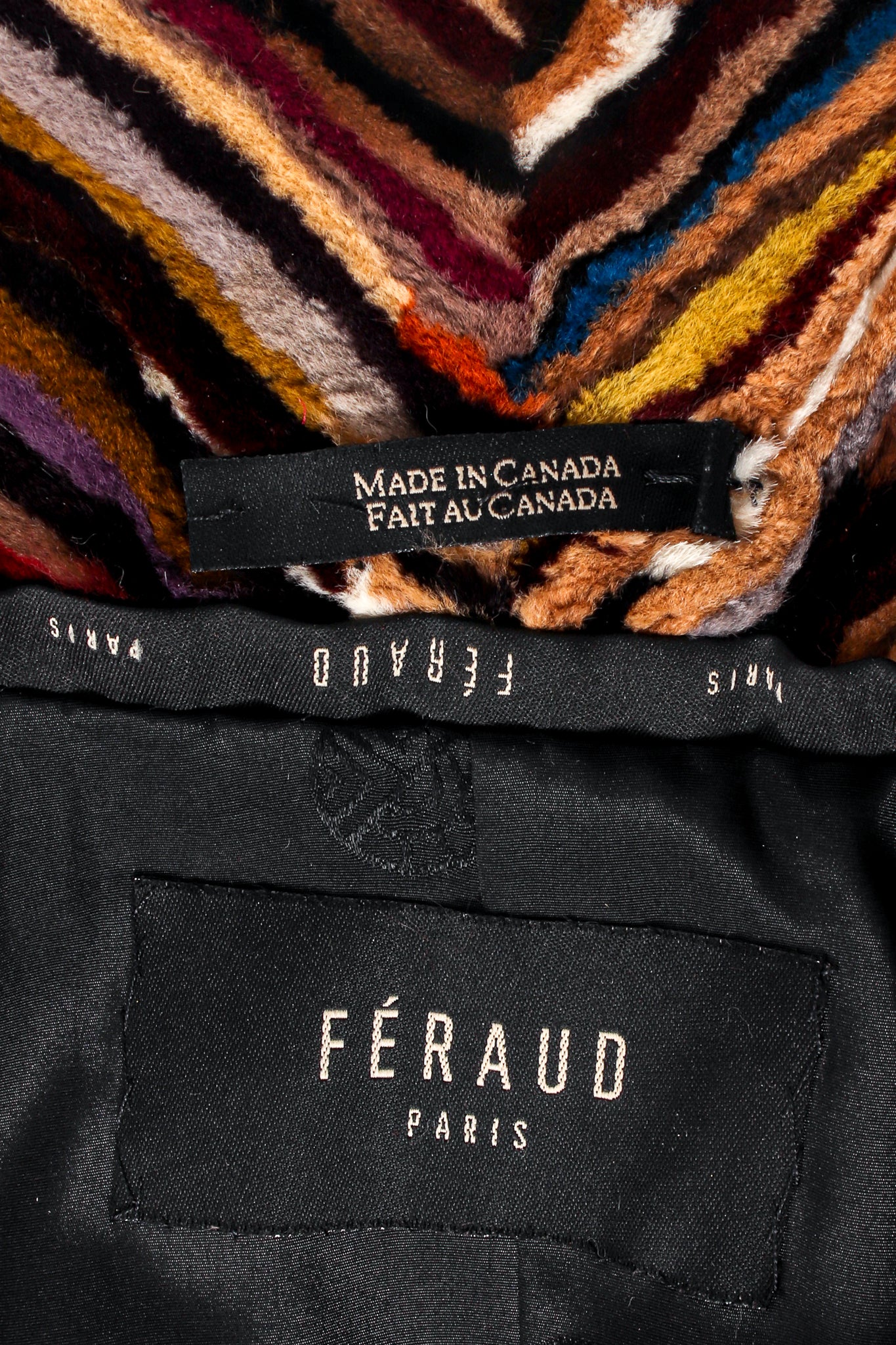 Zebrawood Stripe Fur Coat - Image 15