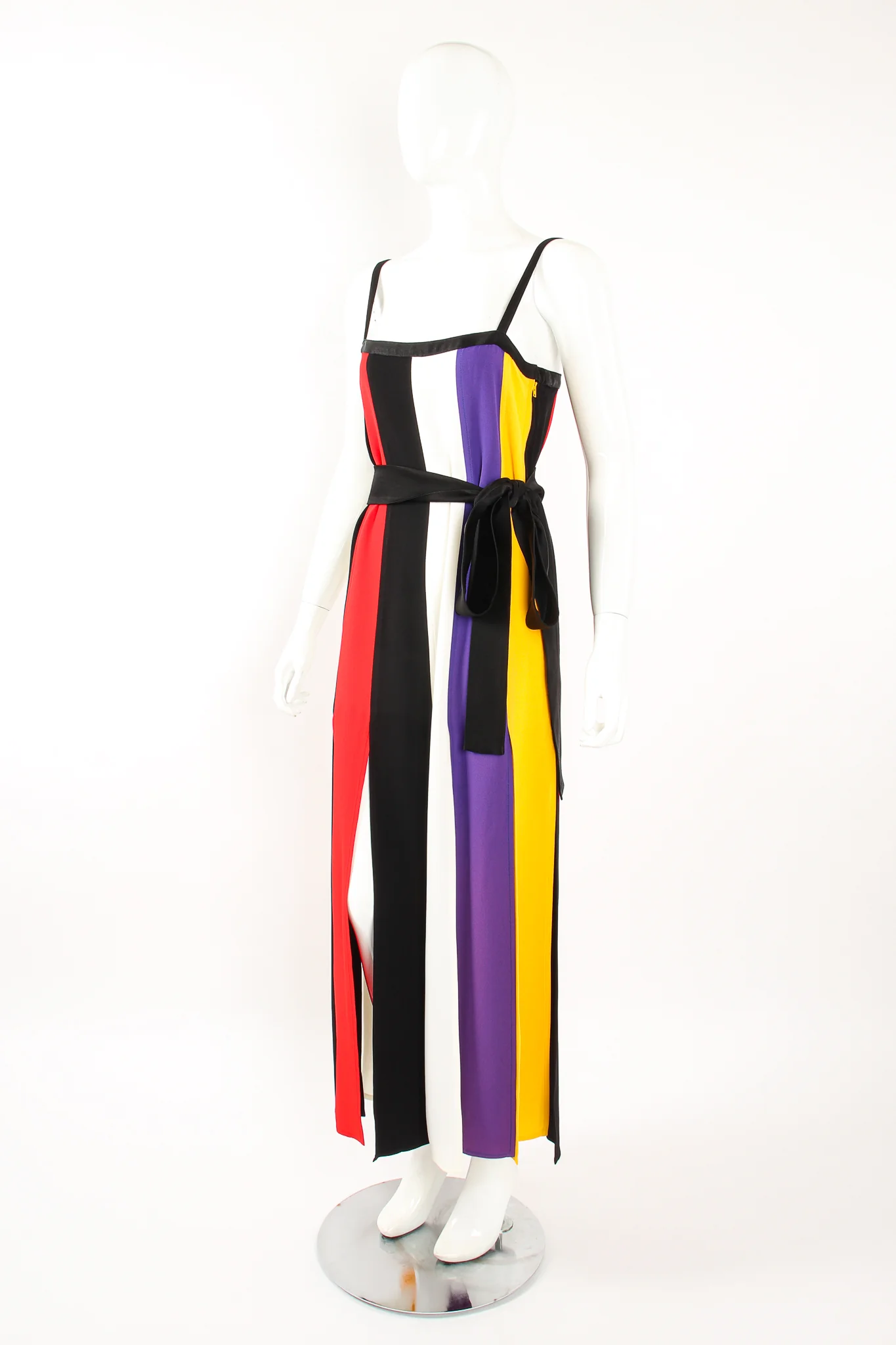 Rainbow Stripe Carwash Dress - Image 2