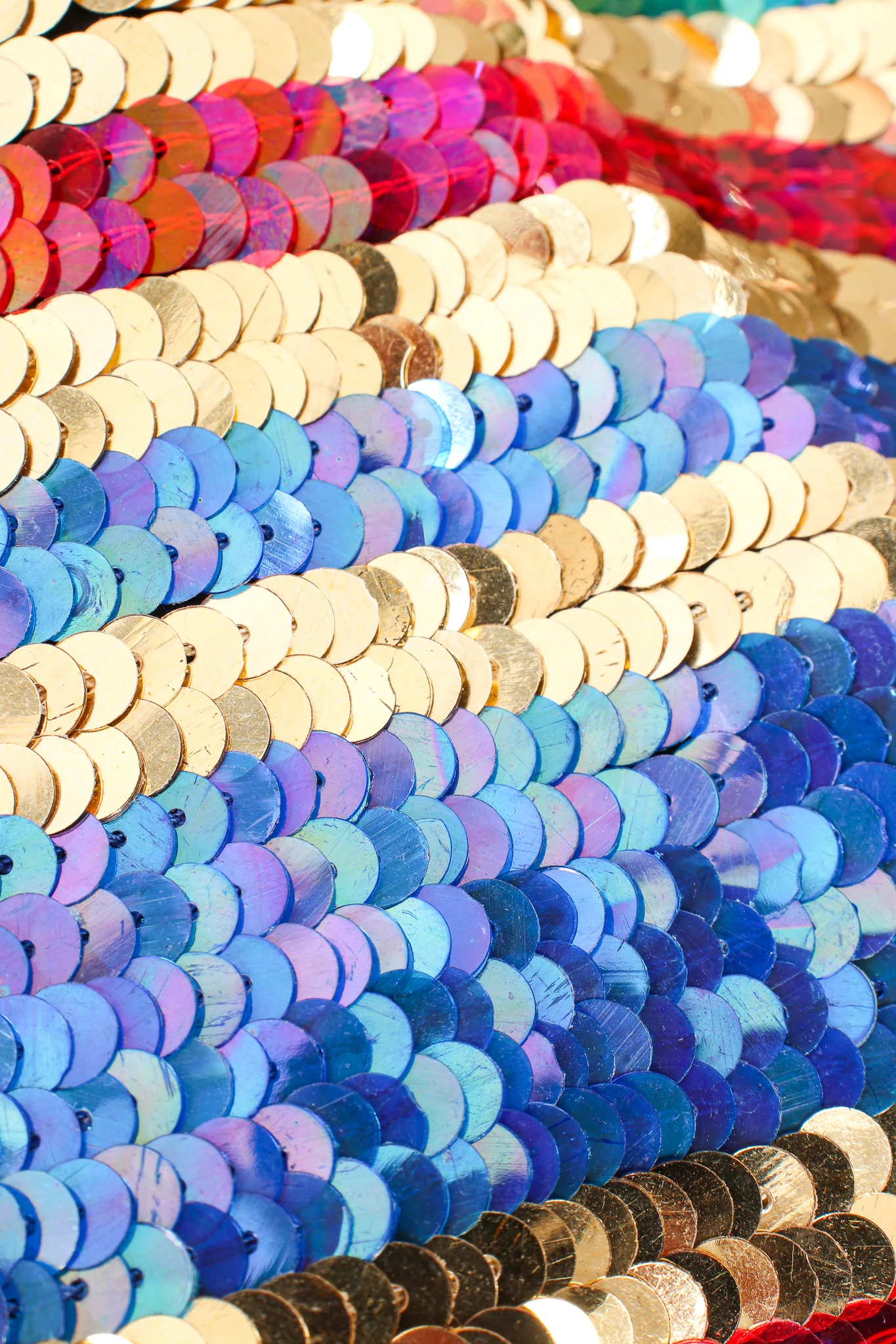 Rainbow Stripe Sequin Jacket - Image 10
