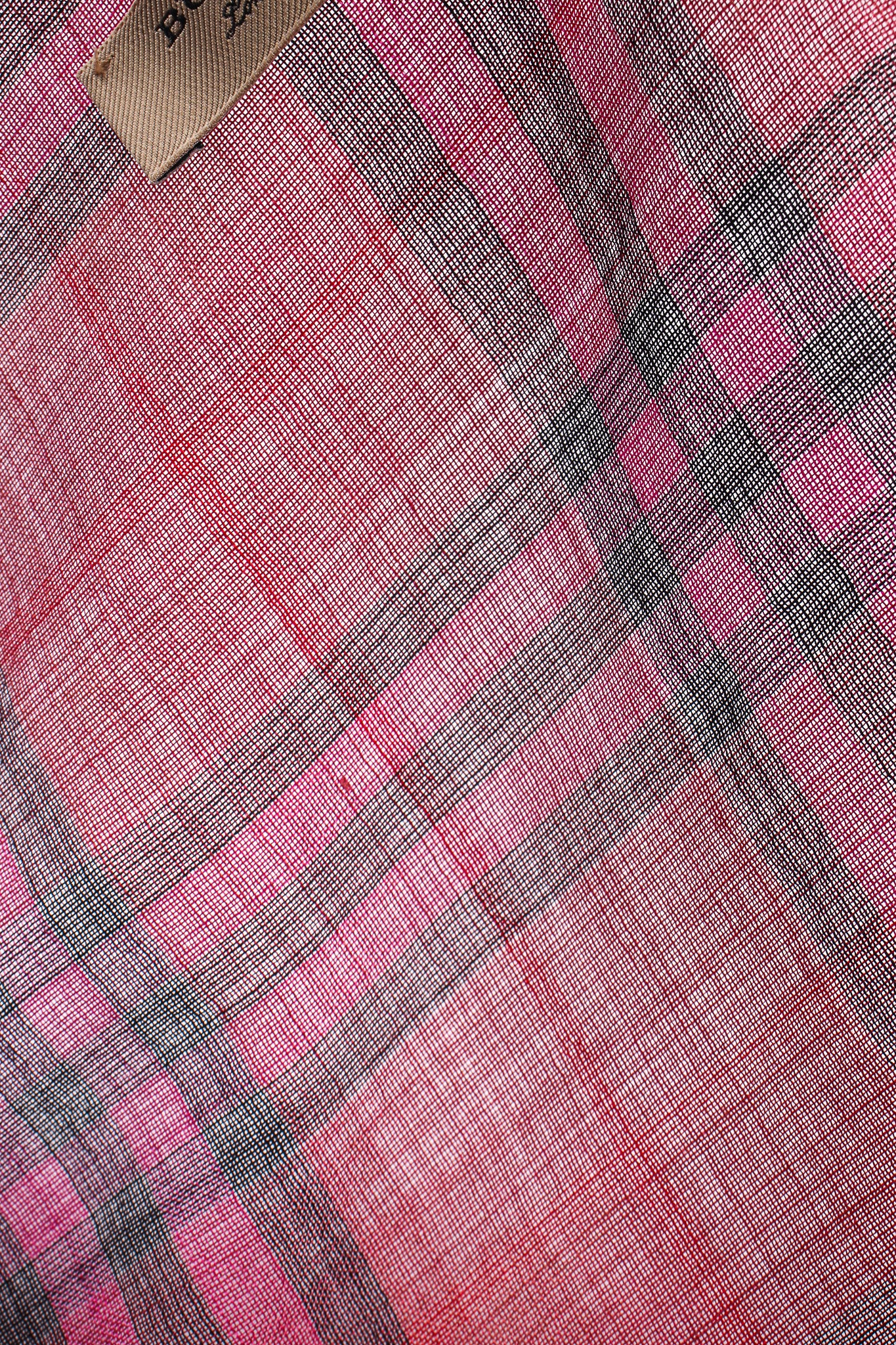 Rainbow Tie Dye Plaid Scarf - Image 11