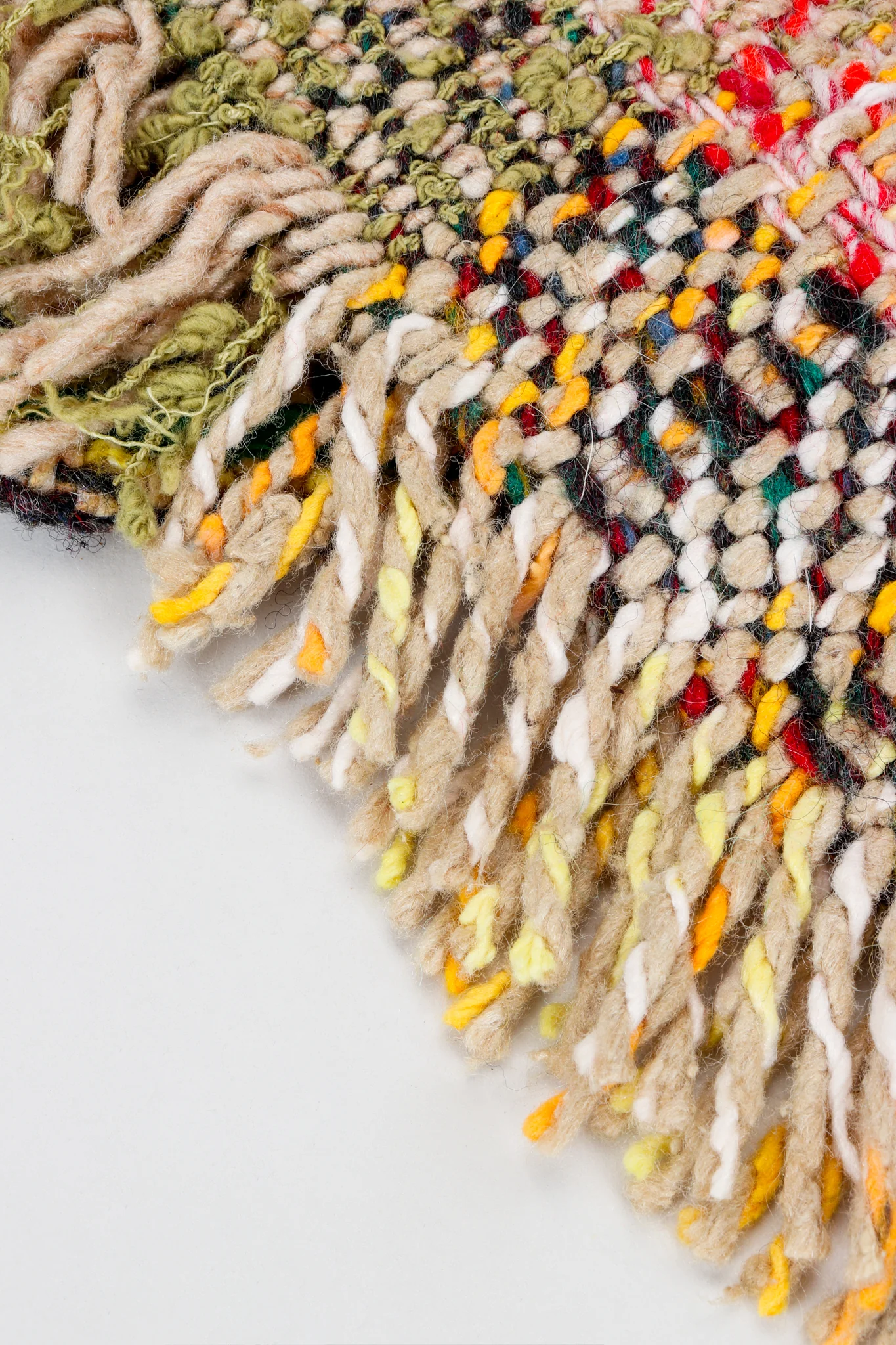 Rainbow Tweed Blanket Jacket - Image 12