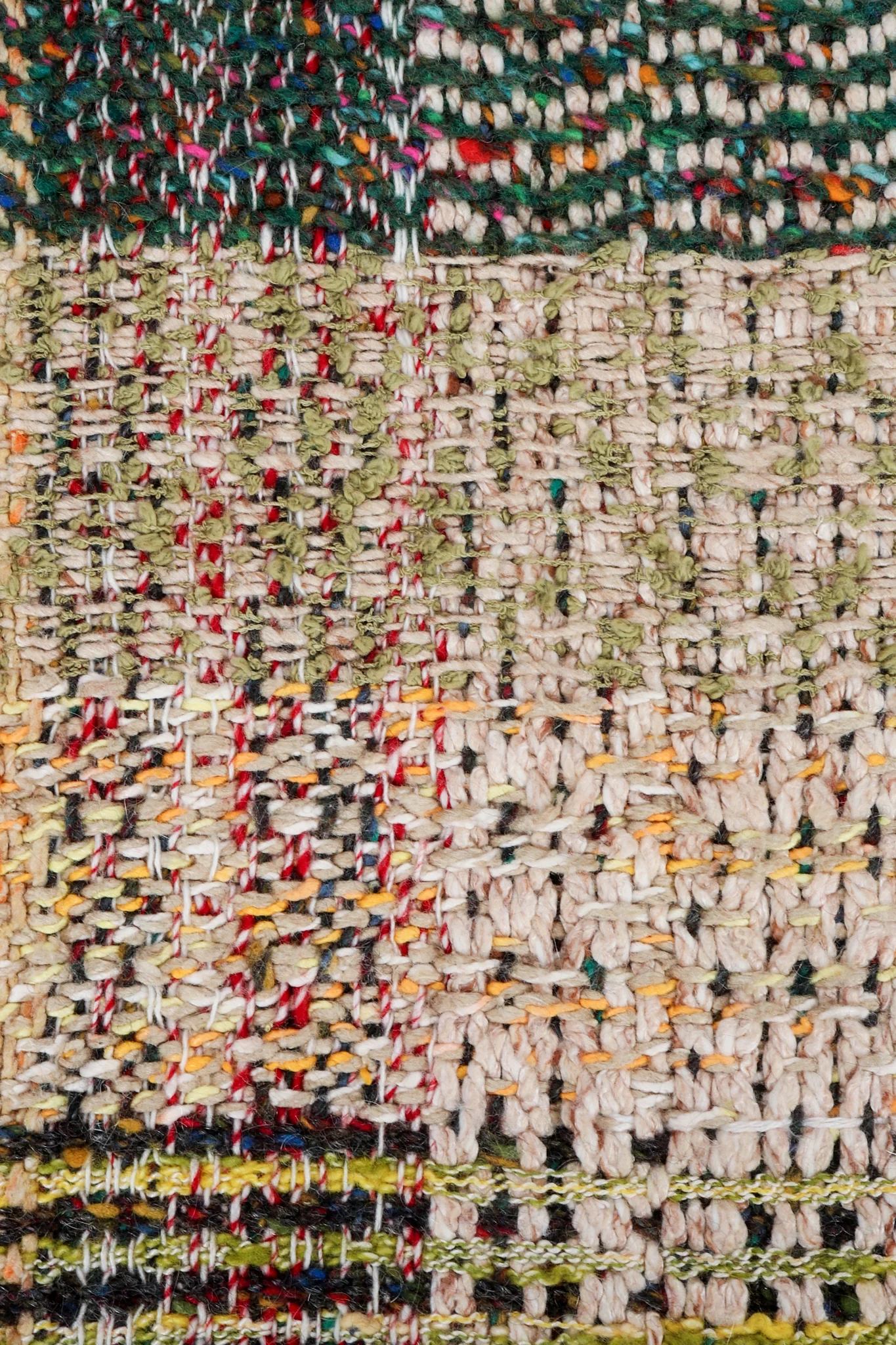 Rainbow Tweed Blanket Jacket - Image 14