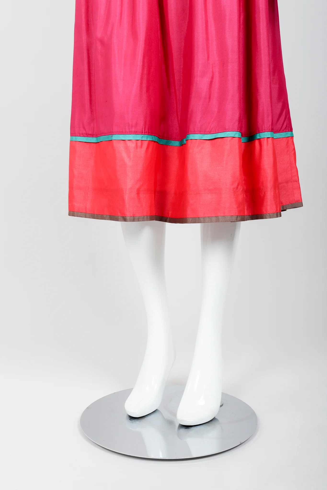 Rainbow Yoke Peasant Dress - Image 6