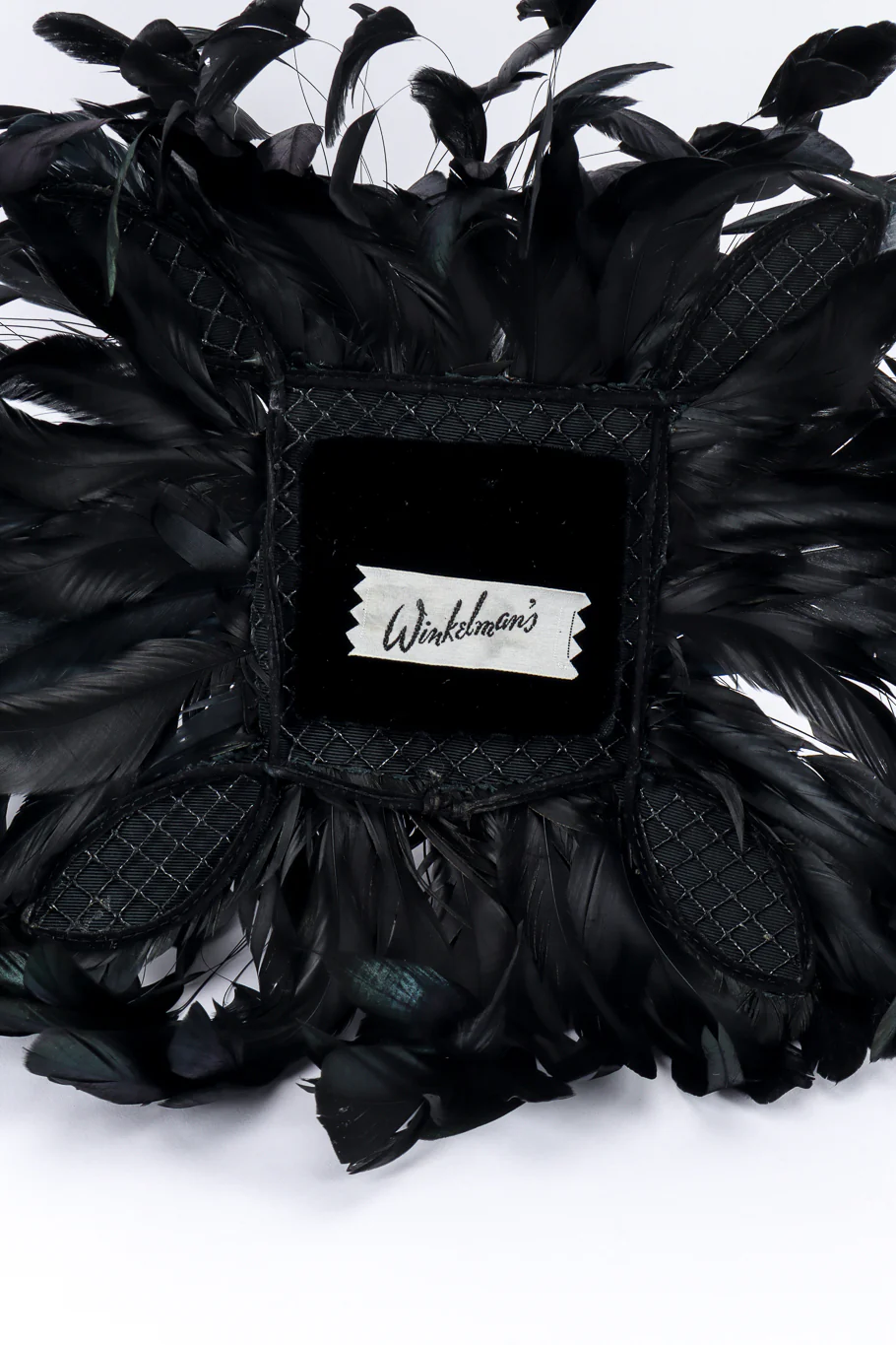Raven Feather Fascinator Hat - Image 10