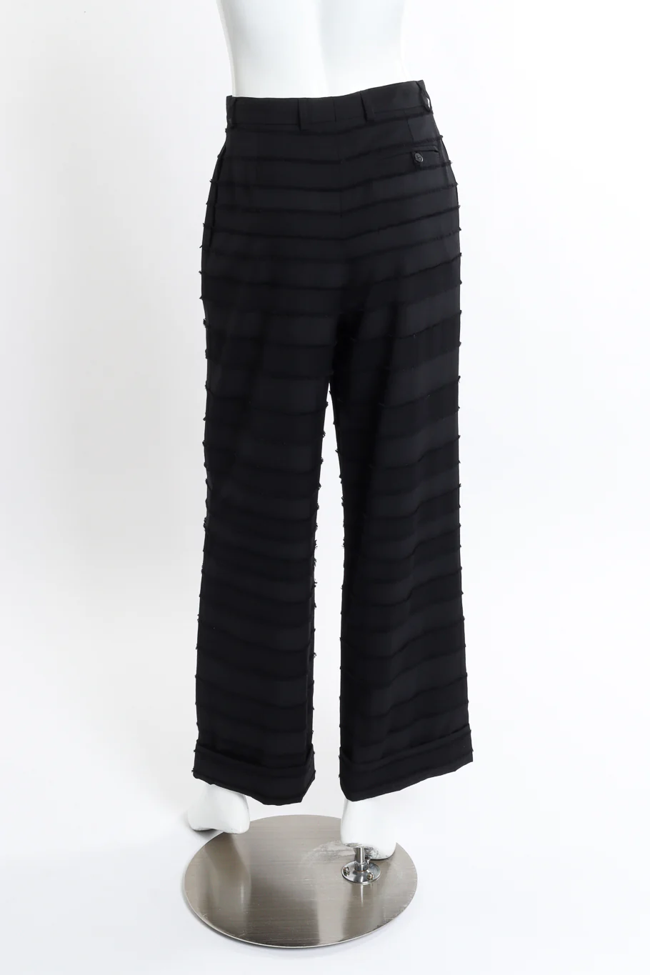 Raw Edge Stripe Pant - Image 3