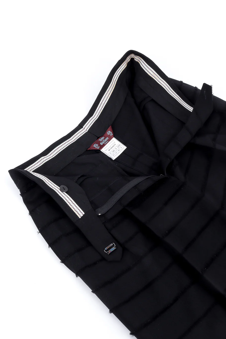 Raw Edge Stripe Pant - Image 5