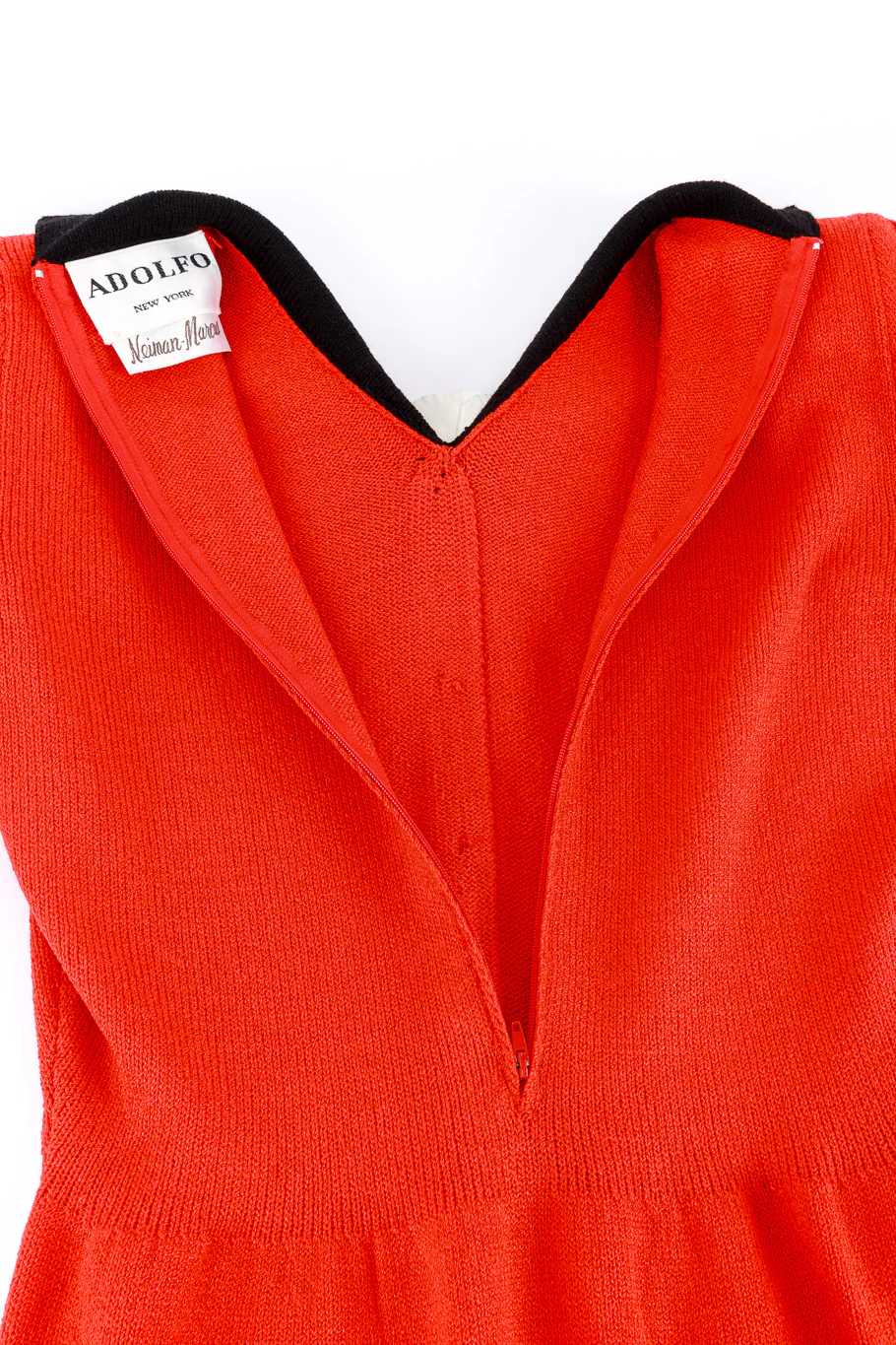 Reagan Red Knit Dress - Image 8