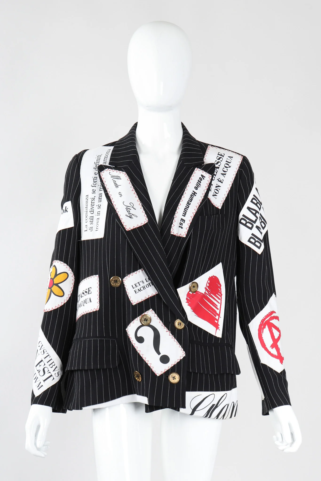 Rebel Appliqué Label Jacket - Image 2