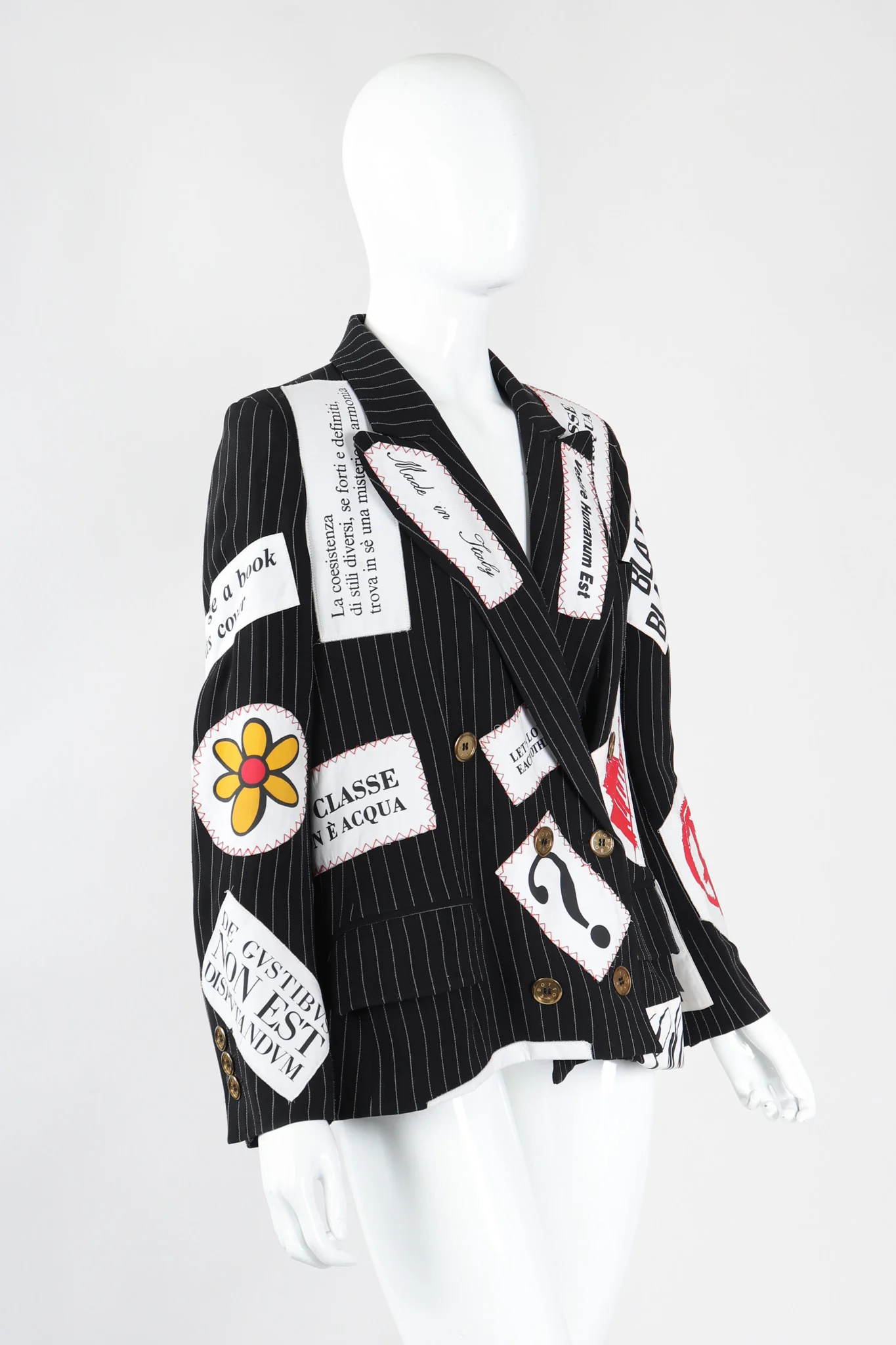 Rebel Appliqué Label Jacket - Image 3