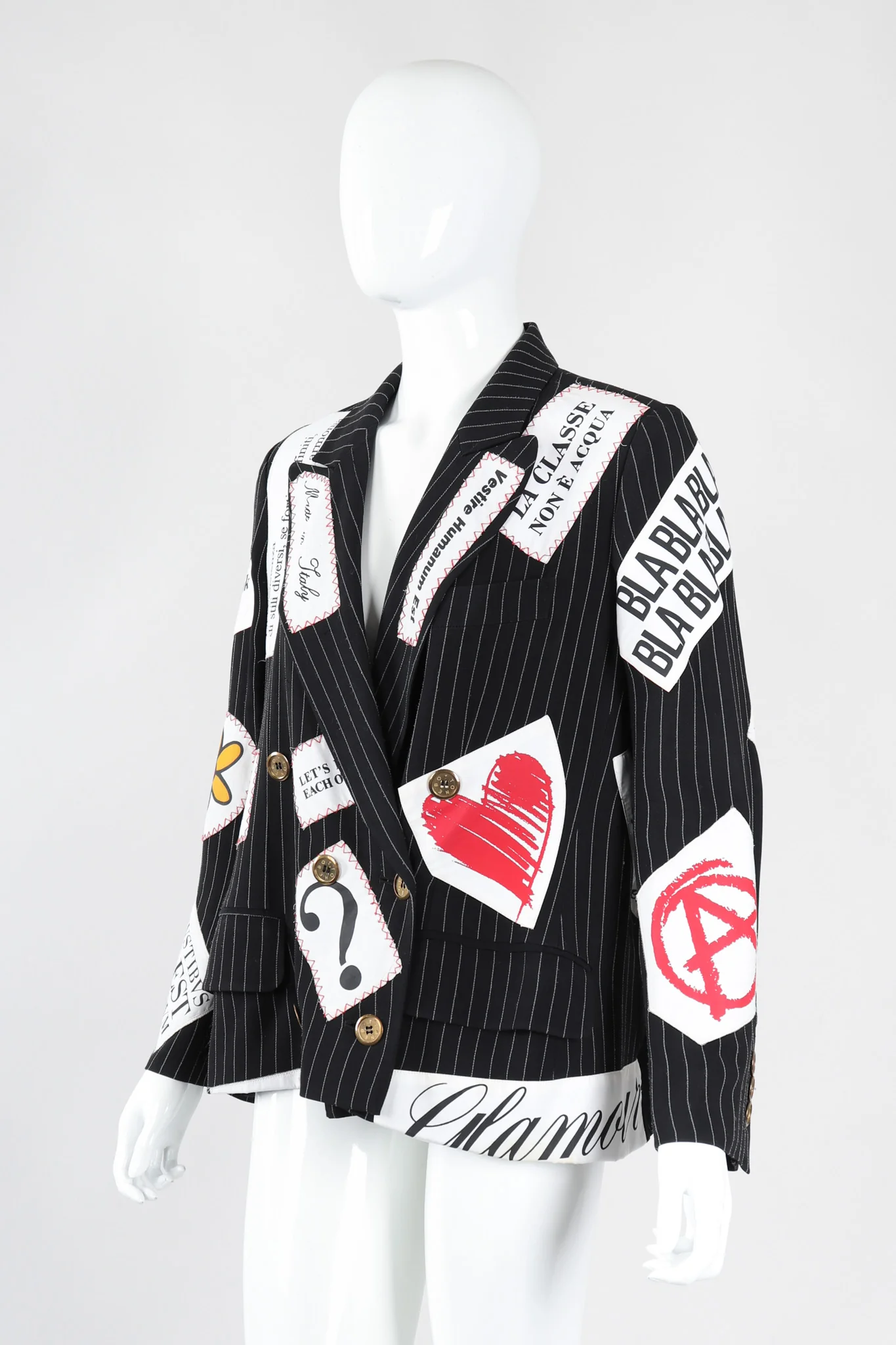 Rebel Appliqué Label Jacket - Image 4