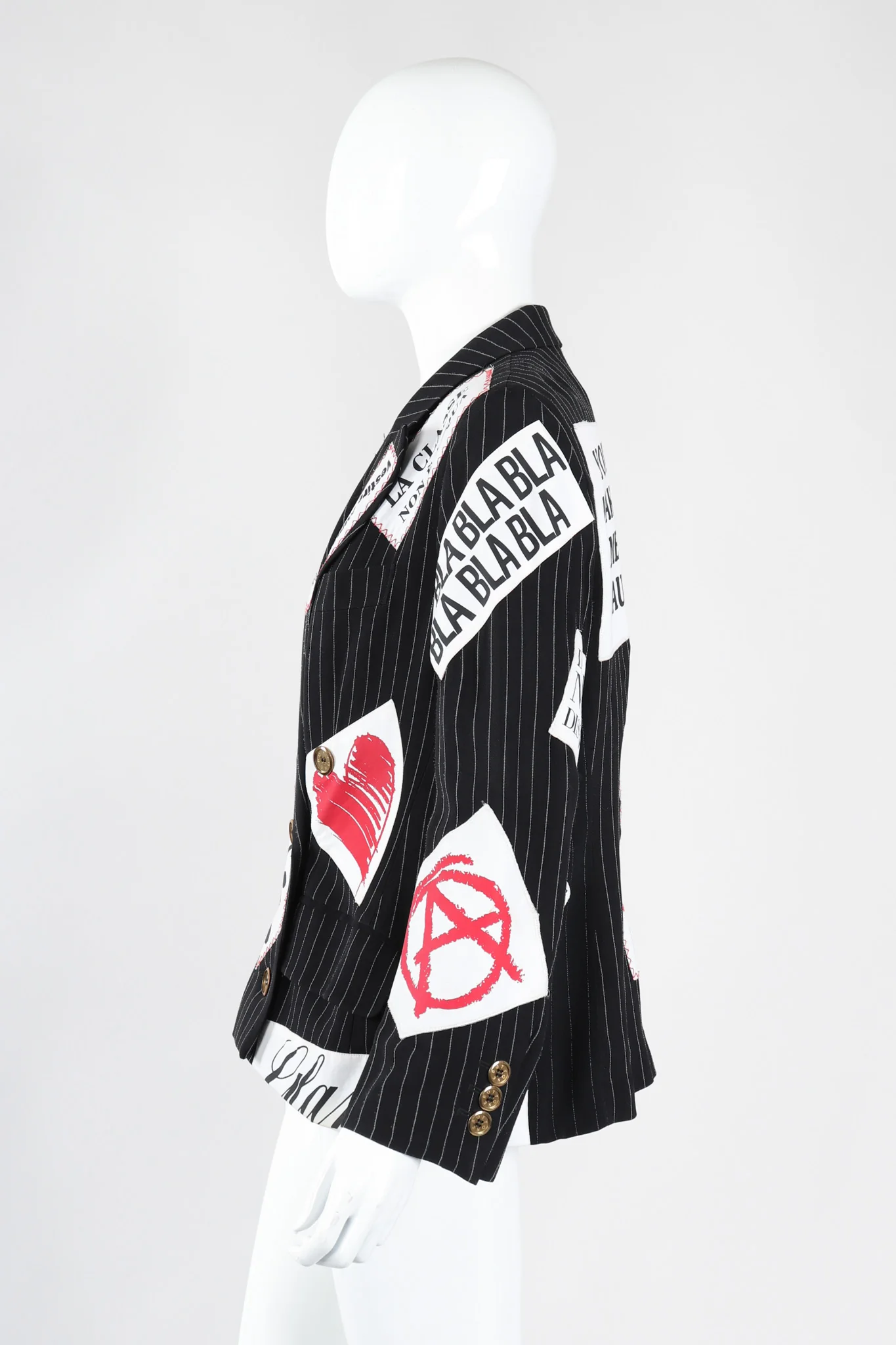 Rebel Appliqué Label Jacket - Image 5
