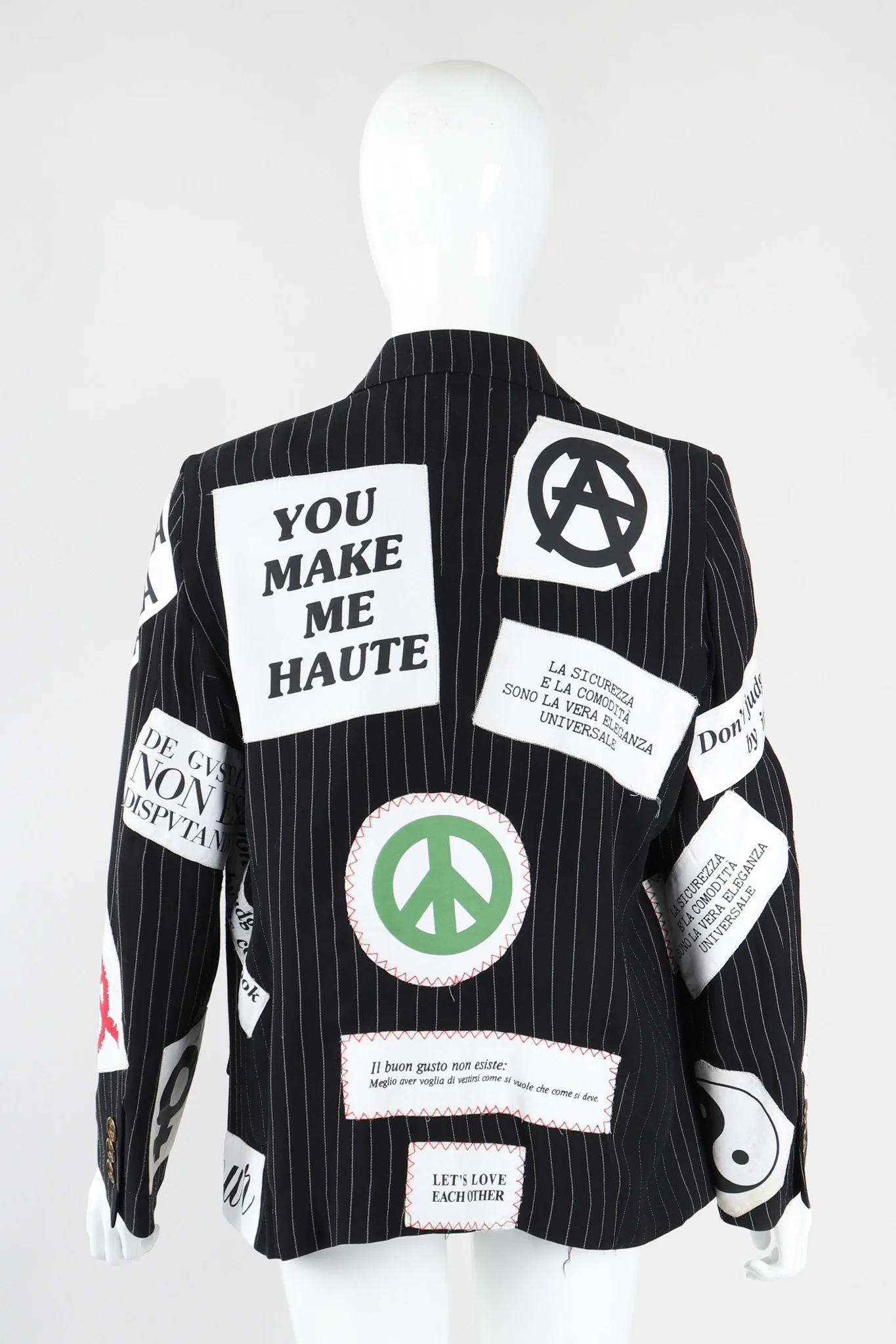 Rebel Appliqué Label Jacket - Image 7