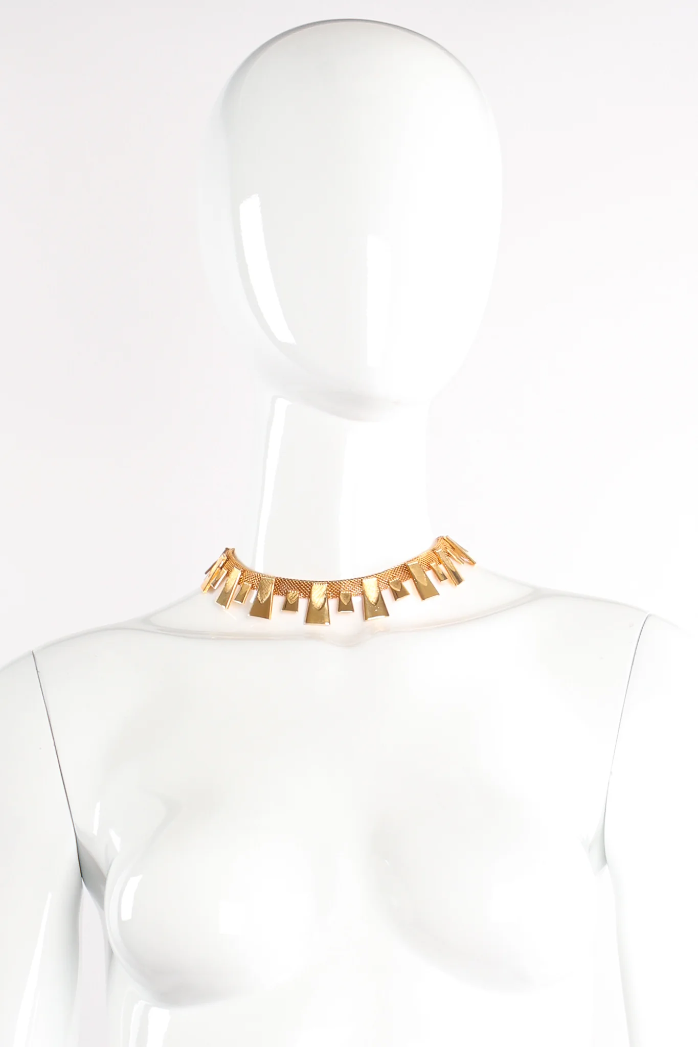Rectangle Burst Mesh Collar - Image 3