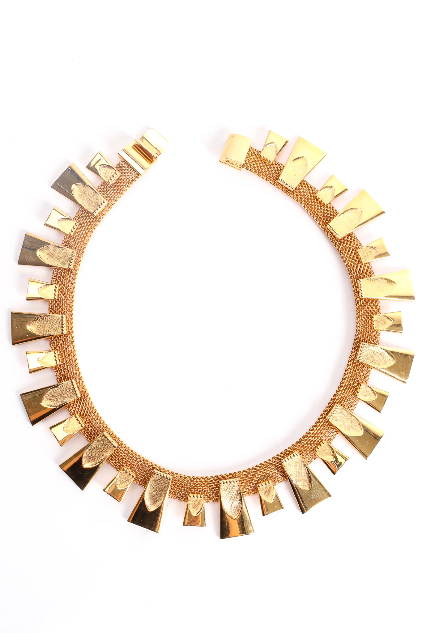 Rectangle Burst Mesh Collar - Image 4