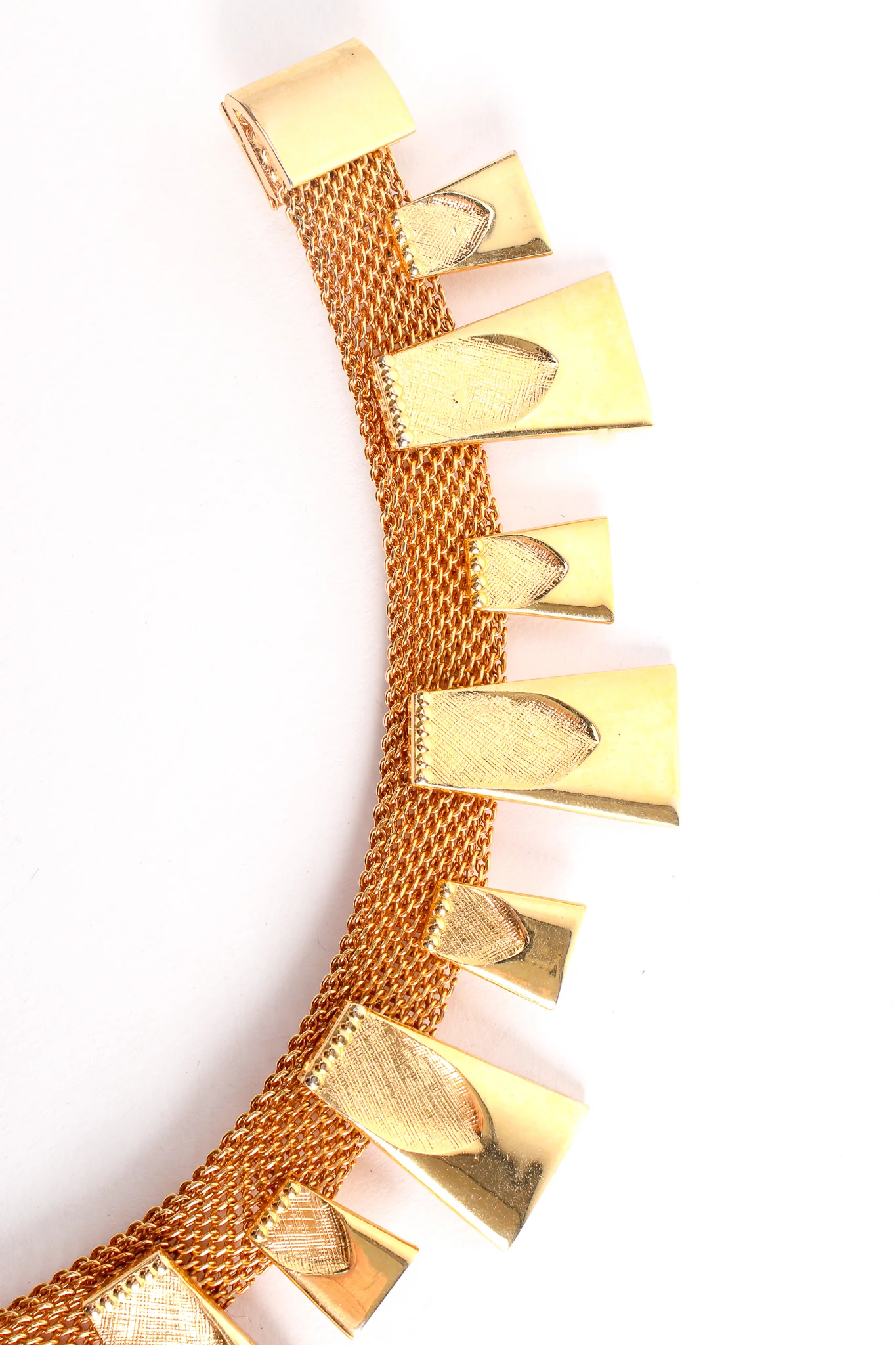 Rectangle Burst Mesh Collar - Image 6
