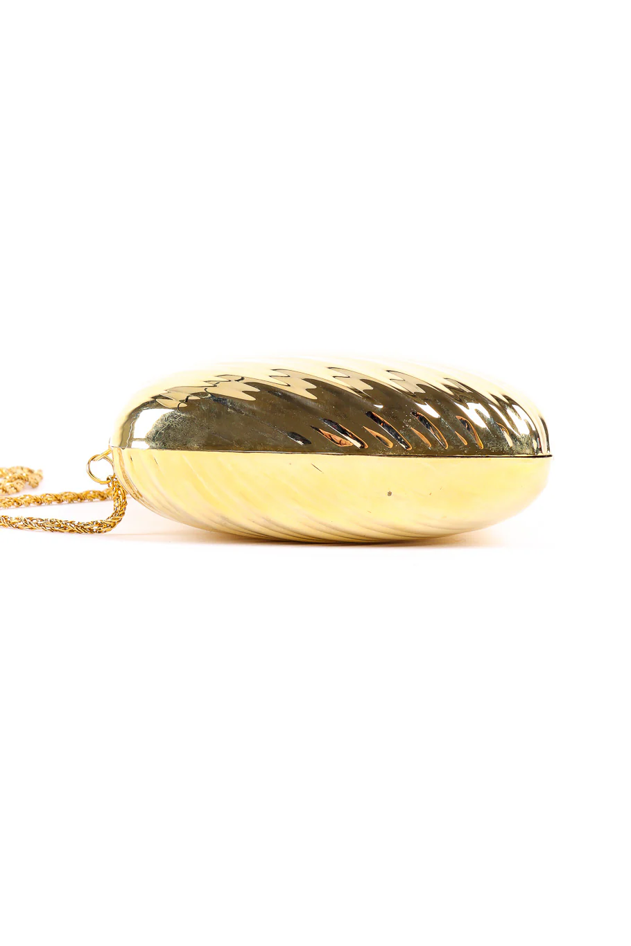 Rectangular Metal Clutch Bag - Image 5
