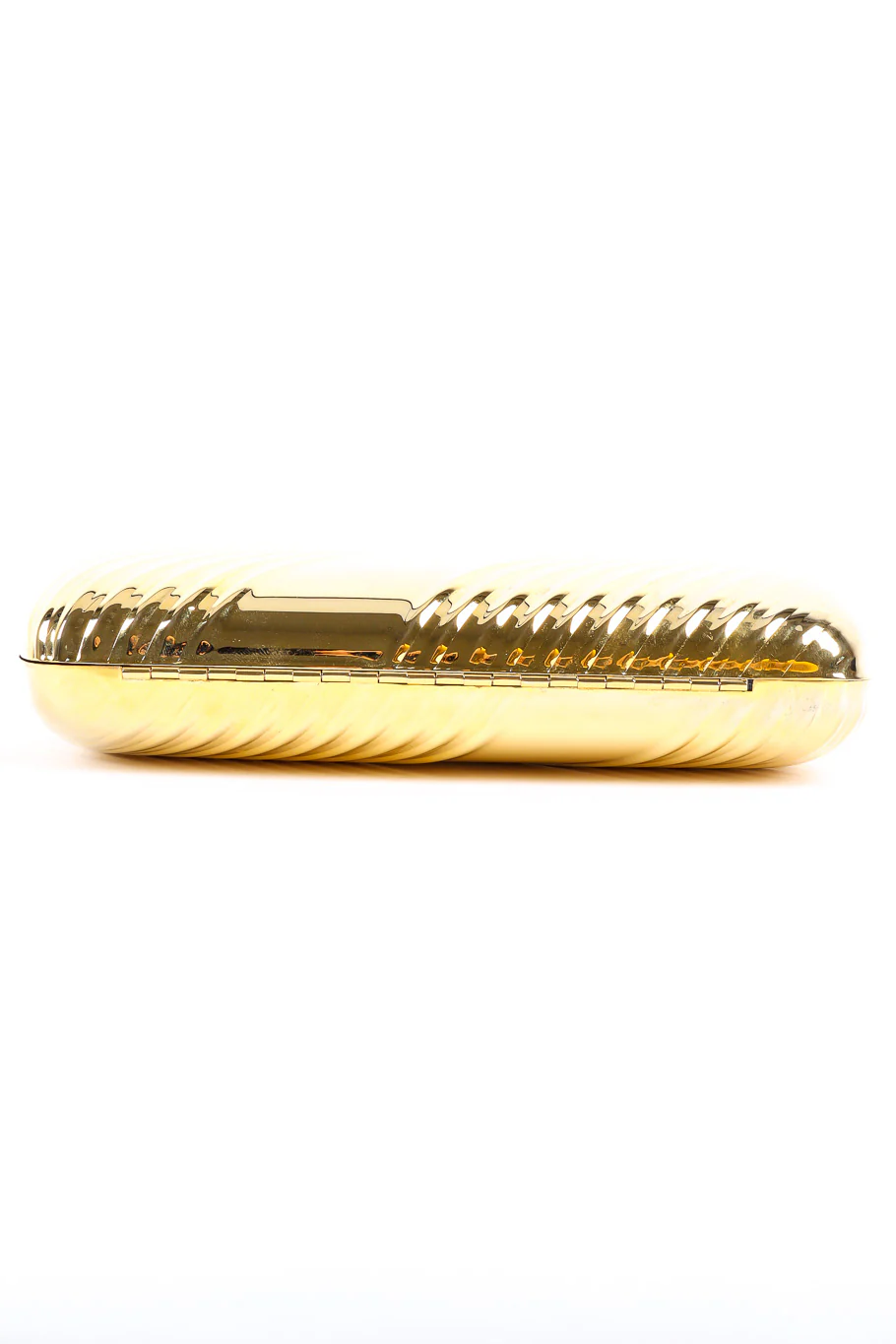 Rectangular Metal Clutch Bag - Image 7
