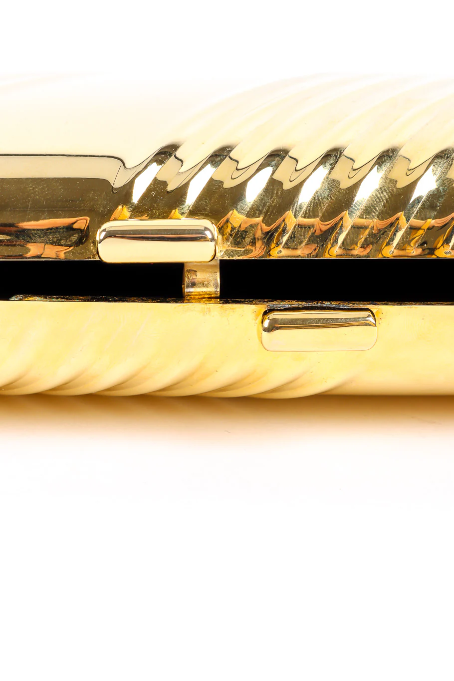 Rectangular Metal Clutch Bag - Image 9