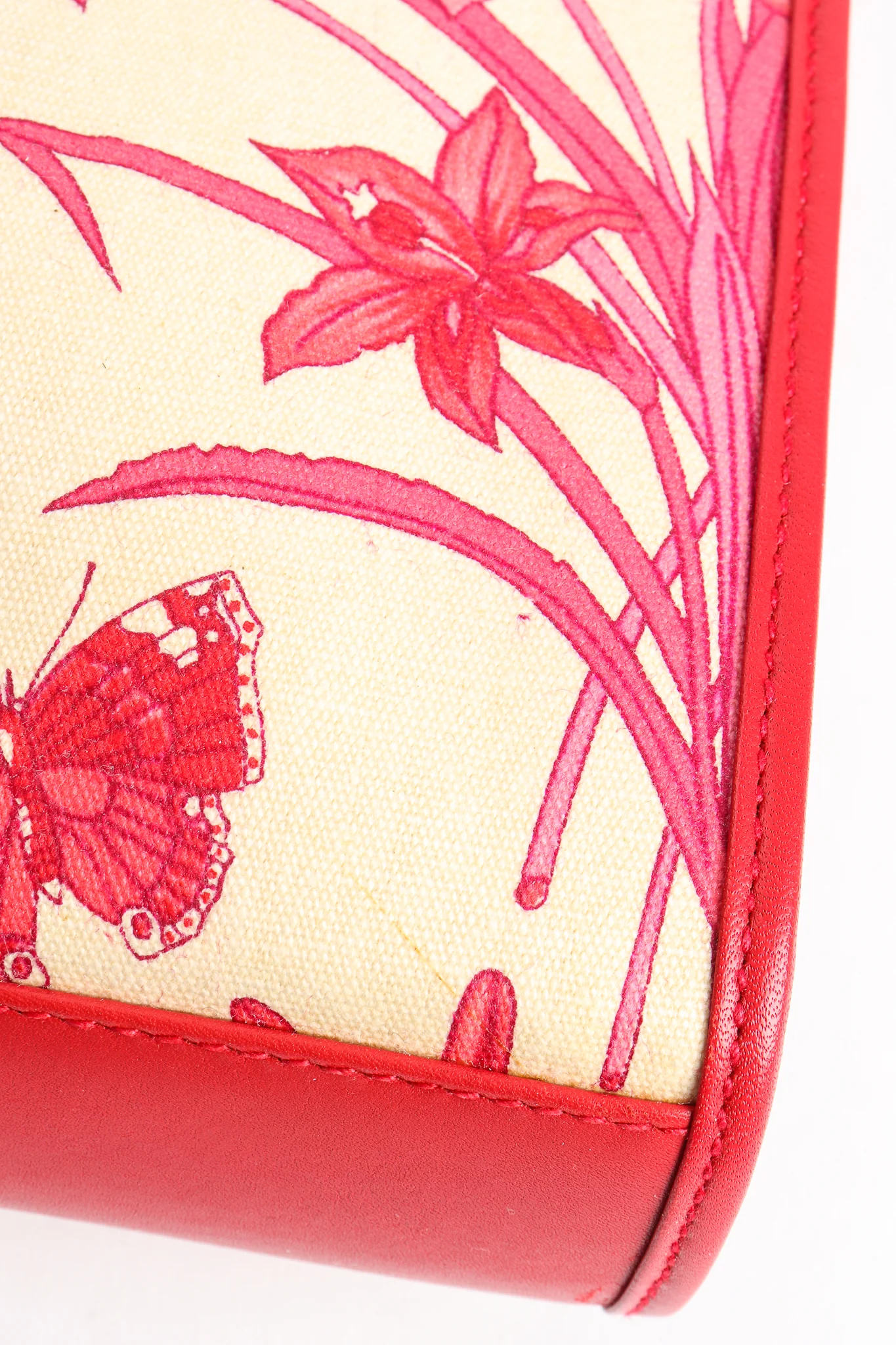 Red Flora Convertible Clutch - Image 22