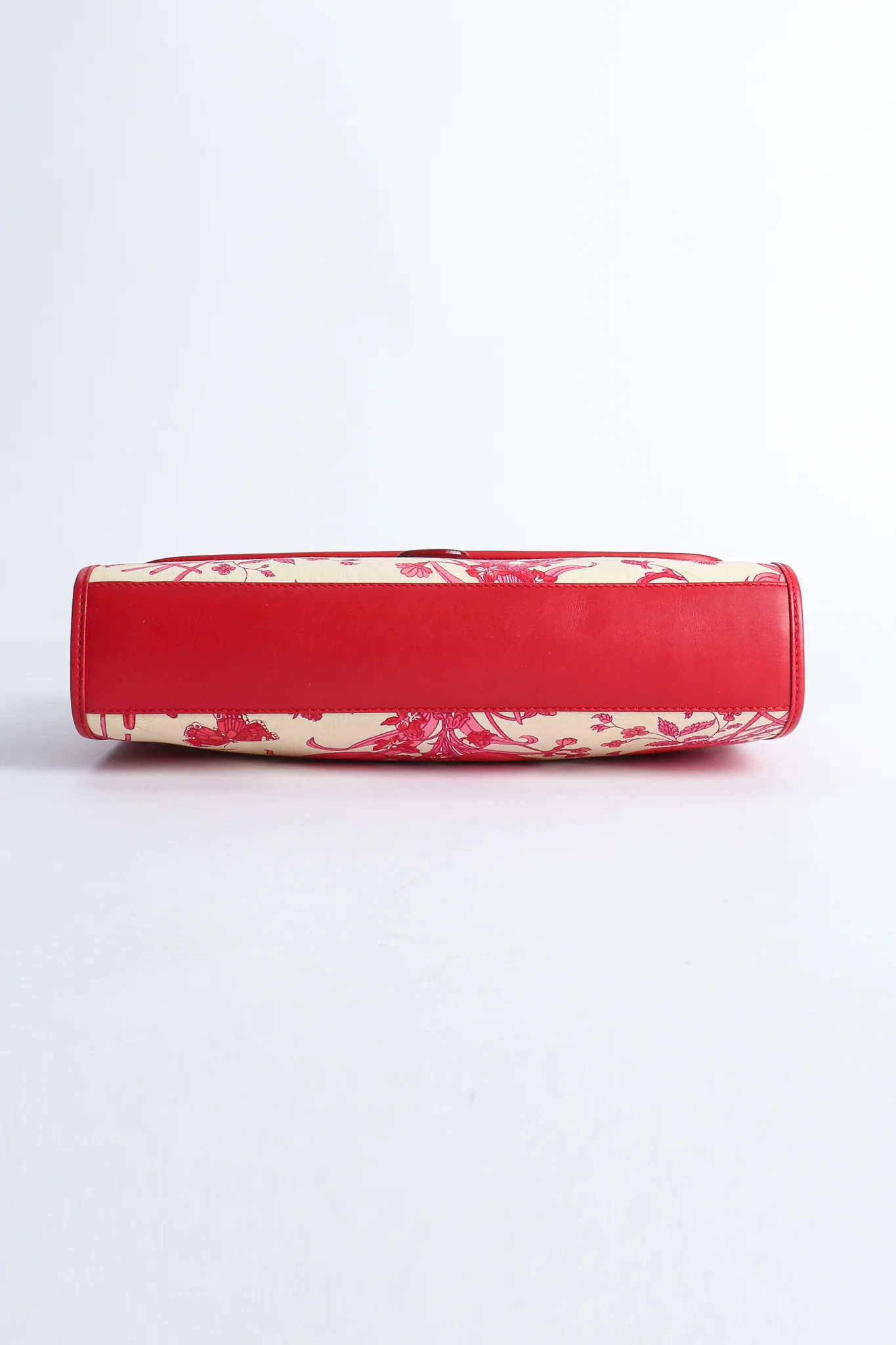 Red Flora Convertible Clutch - Image 7