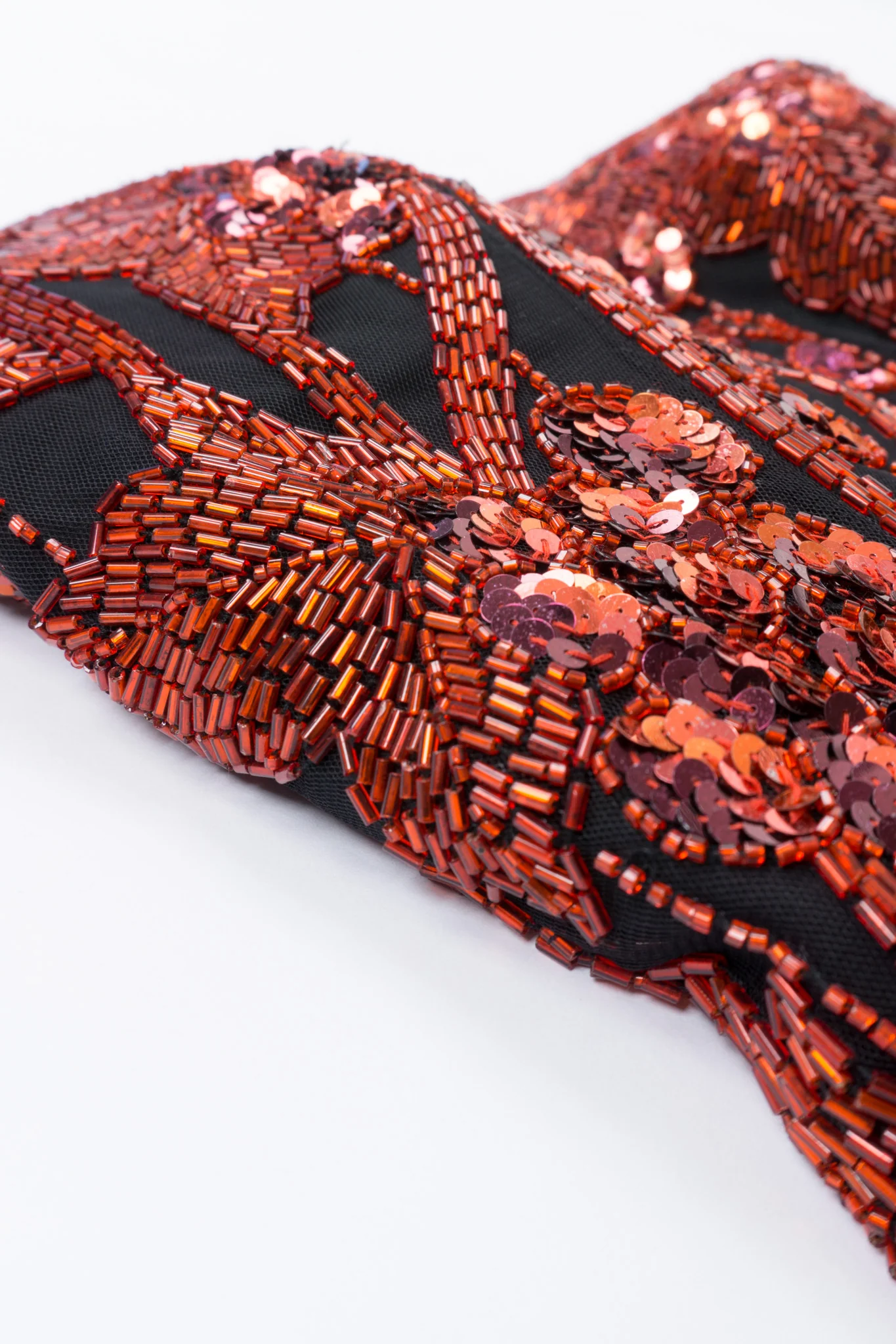Red Grapes Beaded Gown - Image 16