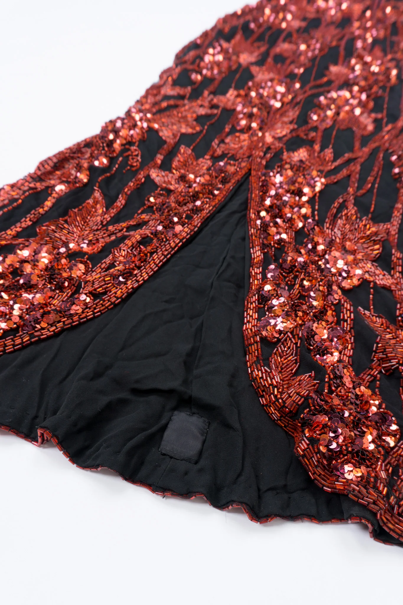 Red Grapes Beaded Gown - Image 19