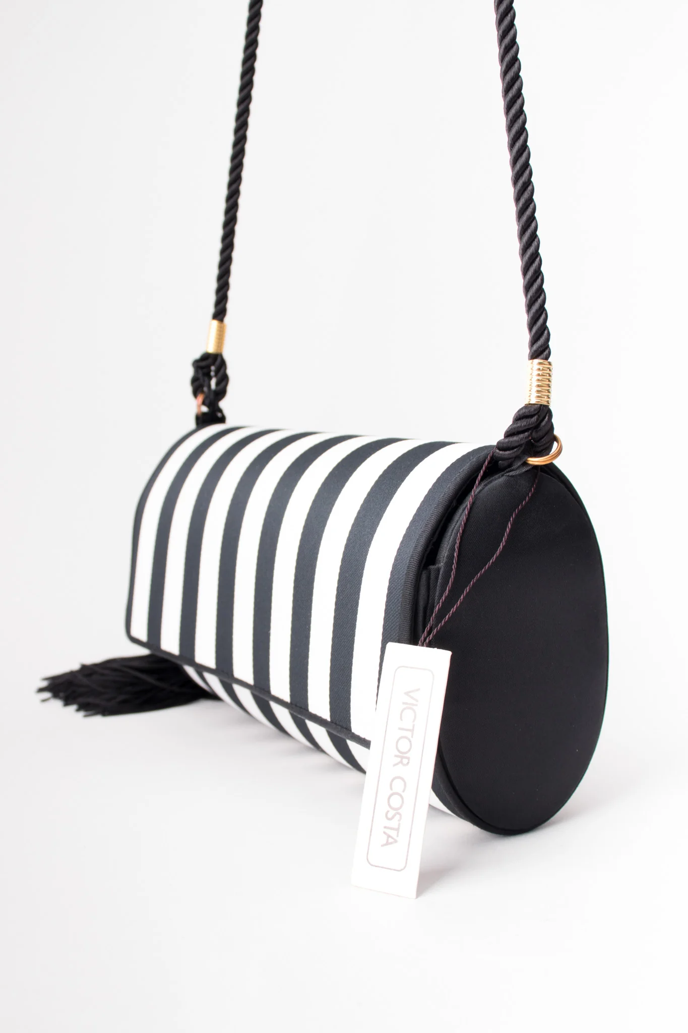 Regency Striped Shoulder Bag - Image 5