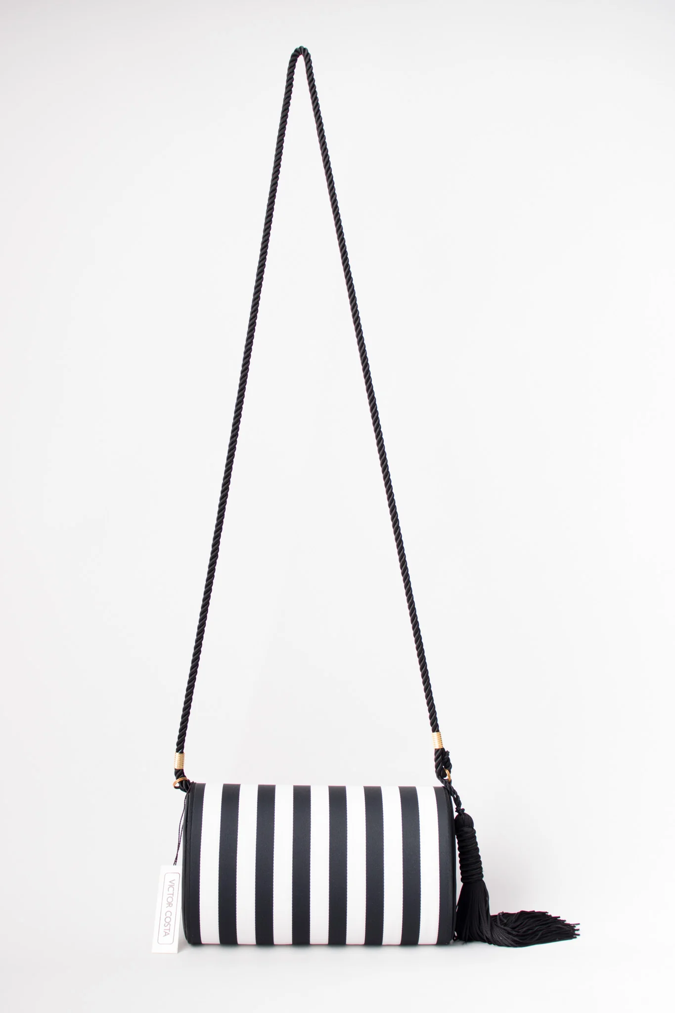Regency Striped Shoulder Bag - Image 8