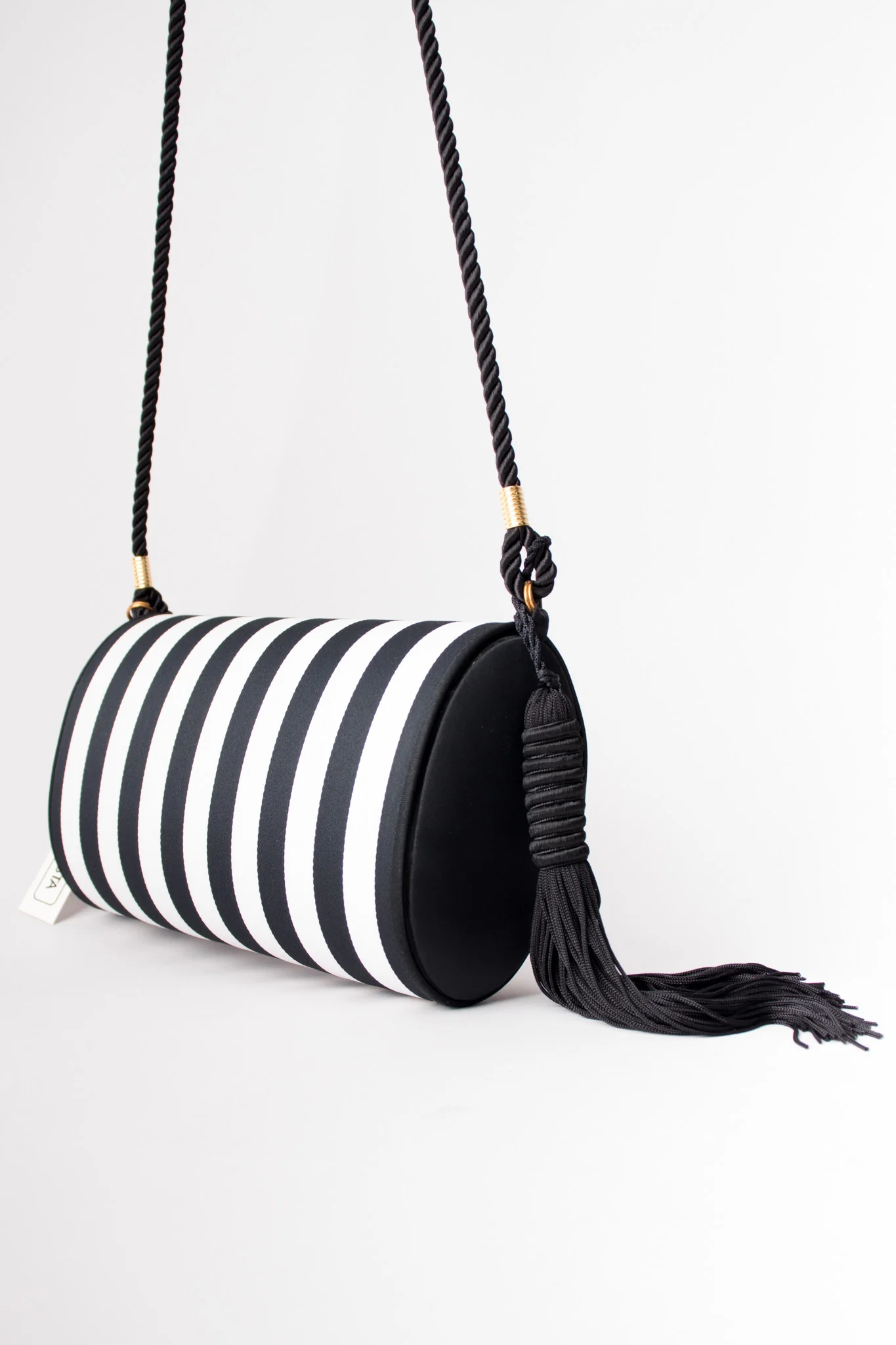 Regency Striped Shoulder Bag - Image 9