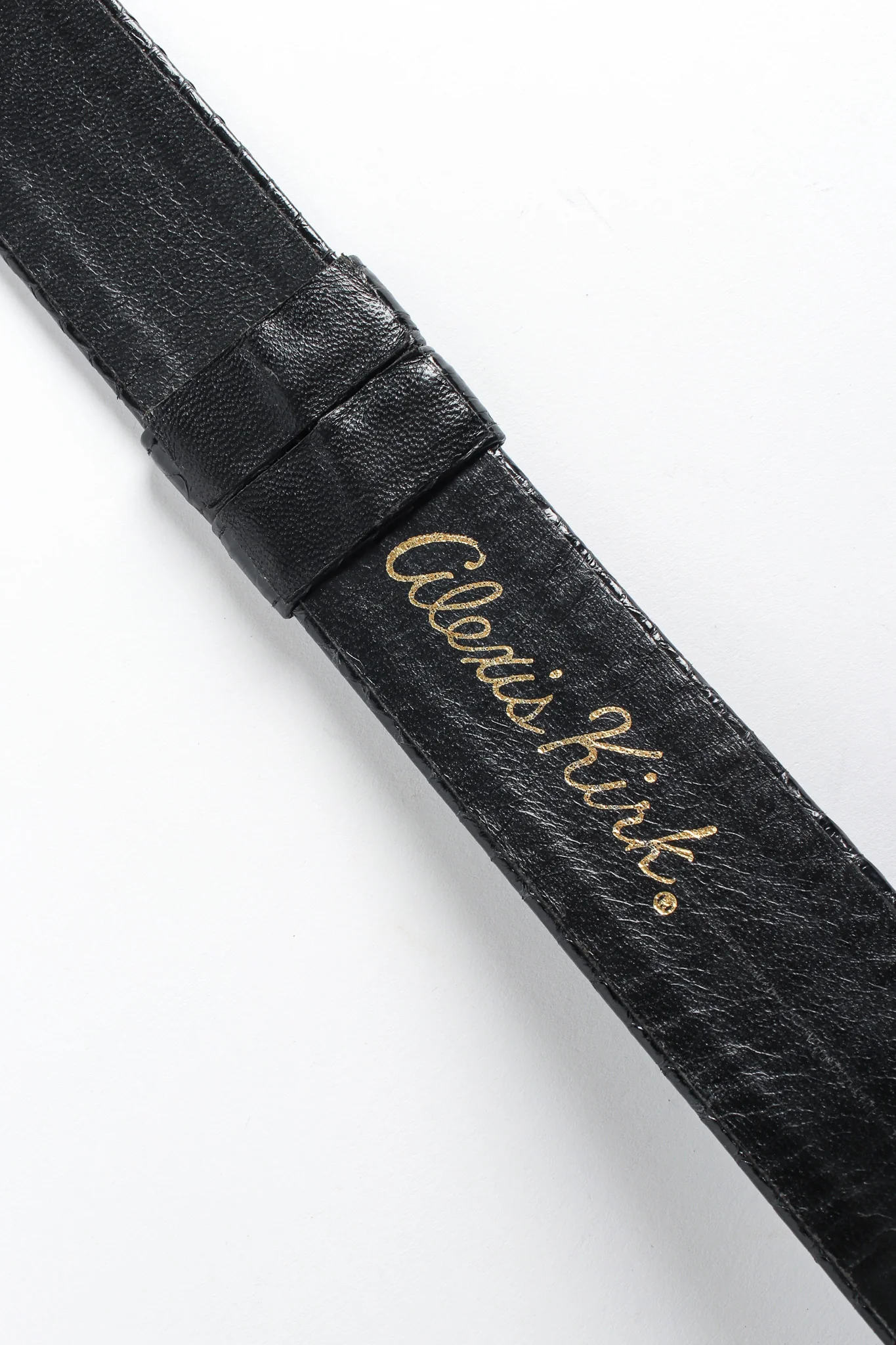 Reptile Blob Buckle Slide Belt - Image 8