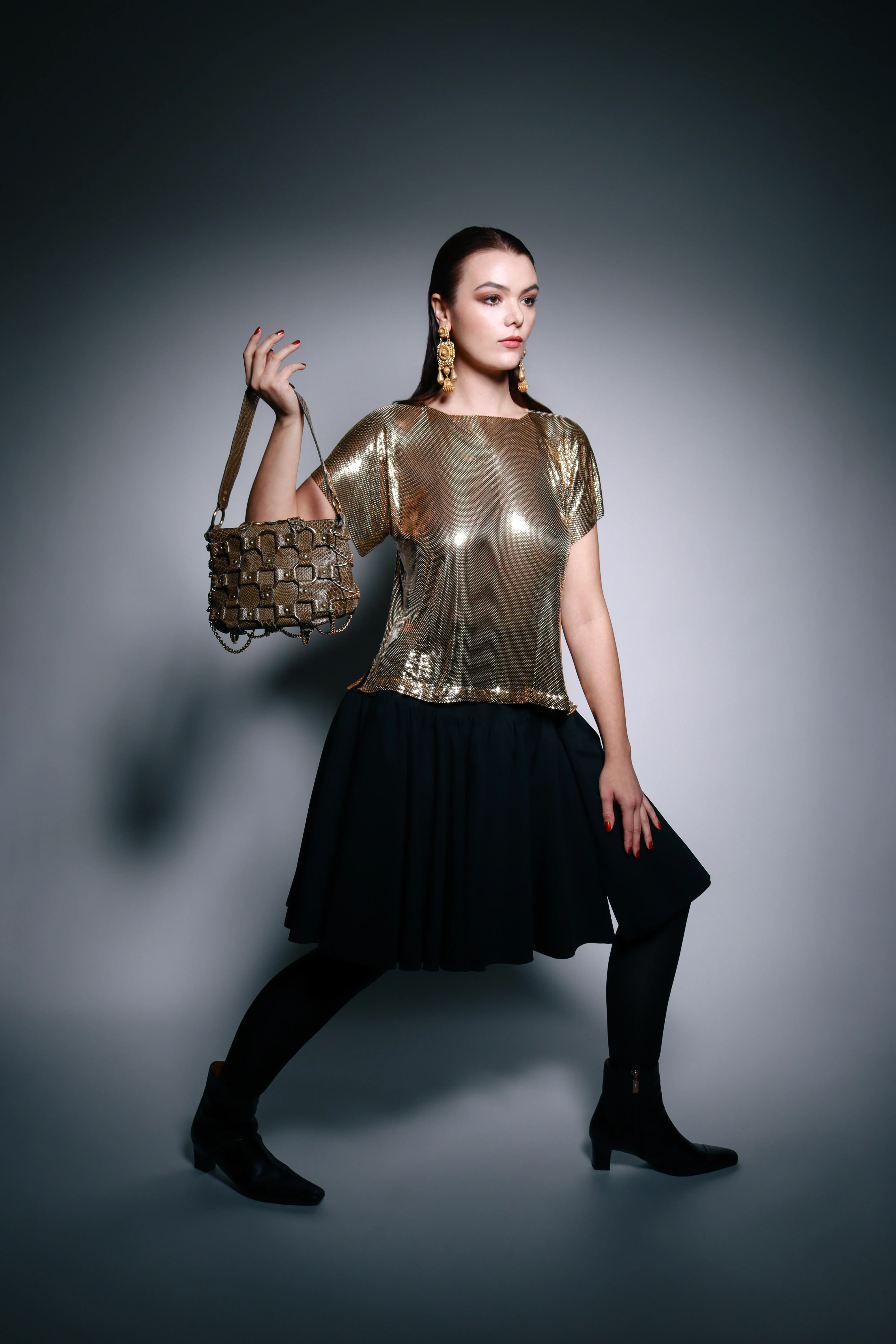 Reptile O-Ring Shoulder Bag - Image 2