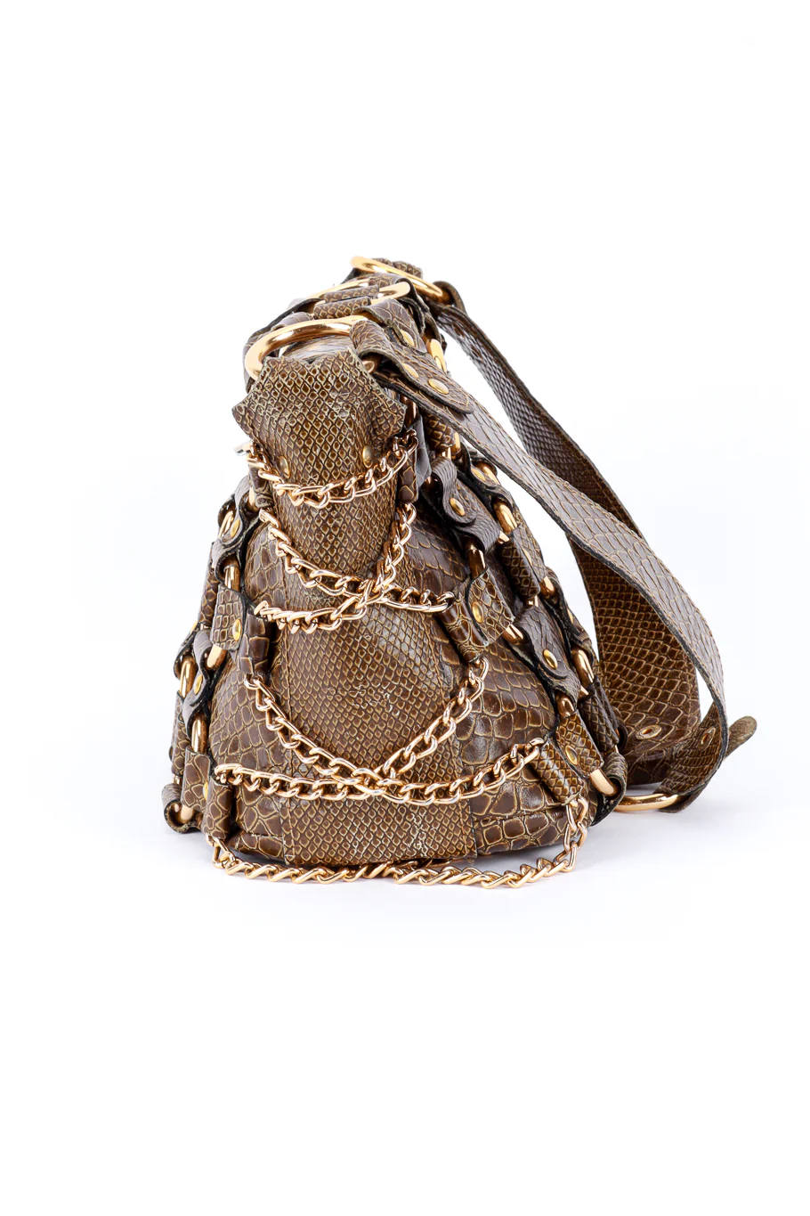 Reptile O-Ring Shoulder Bag - Image 4