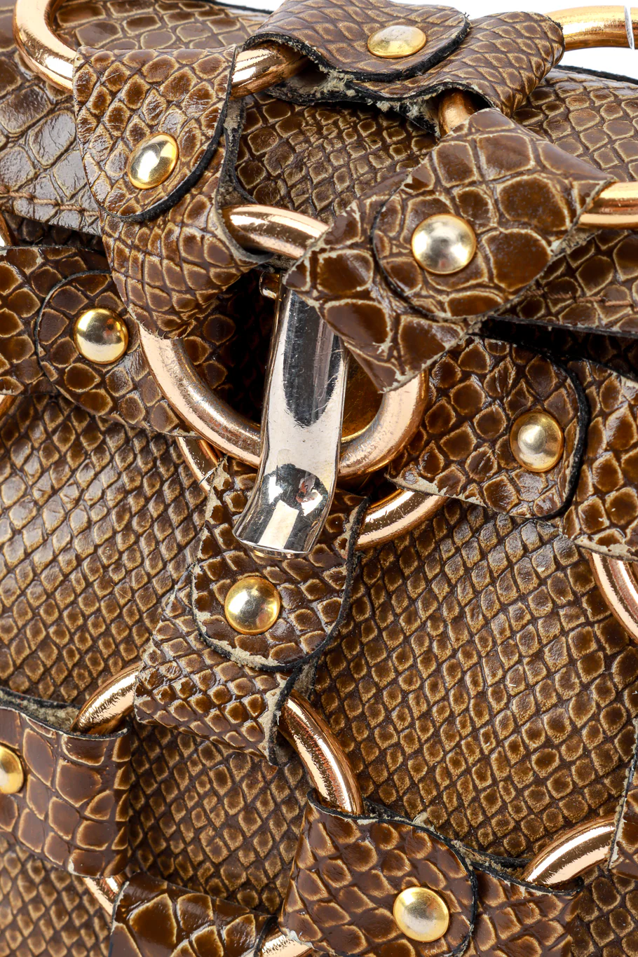 Reptile O-Ring Shoulder Bag - Image 7