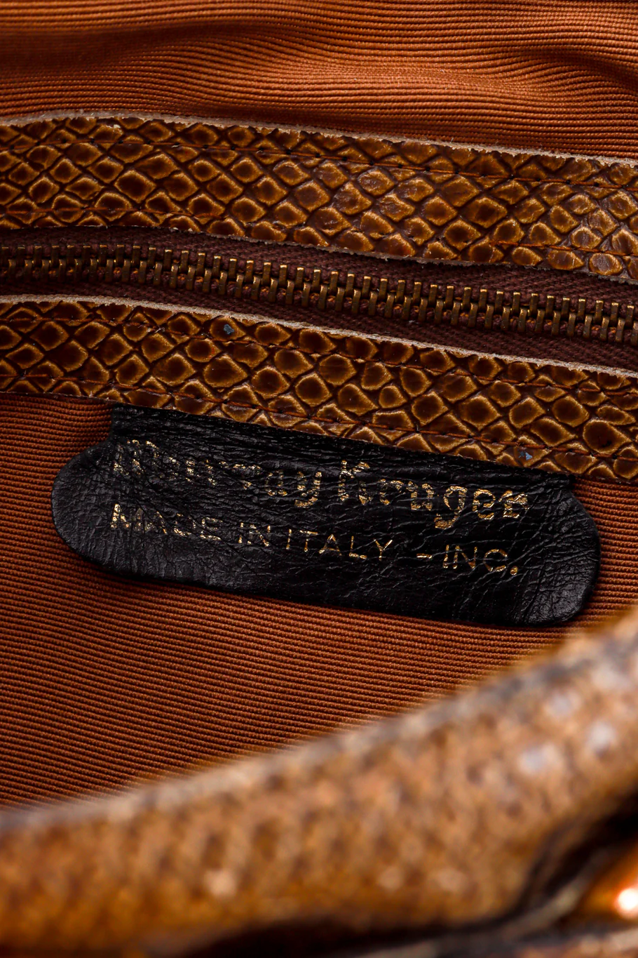 Reptile O-Ring Shoulder Bag - Image 9