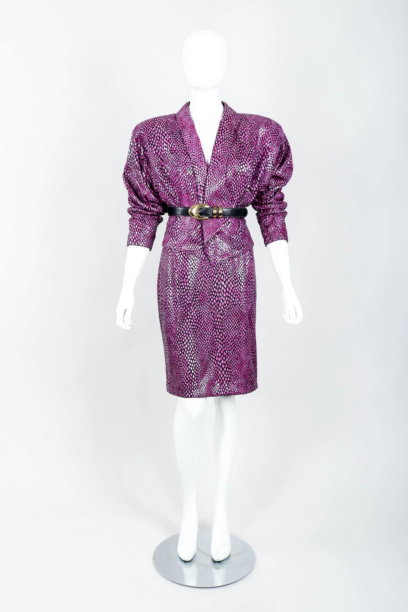 Reptilian Jacket & Skirt Set - Image 3