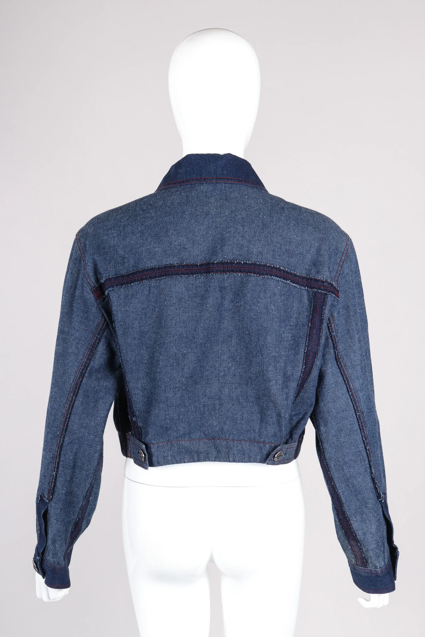 Reverse Denim Jacket & Pant Set - Image 8