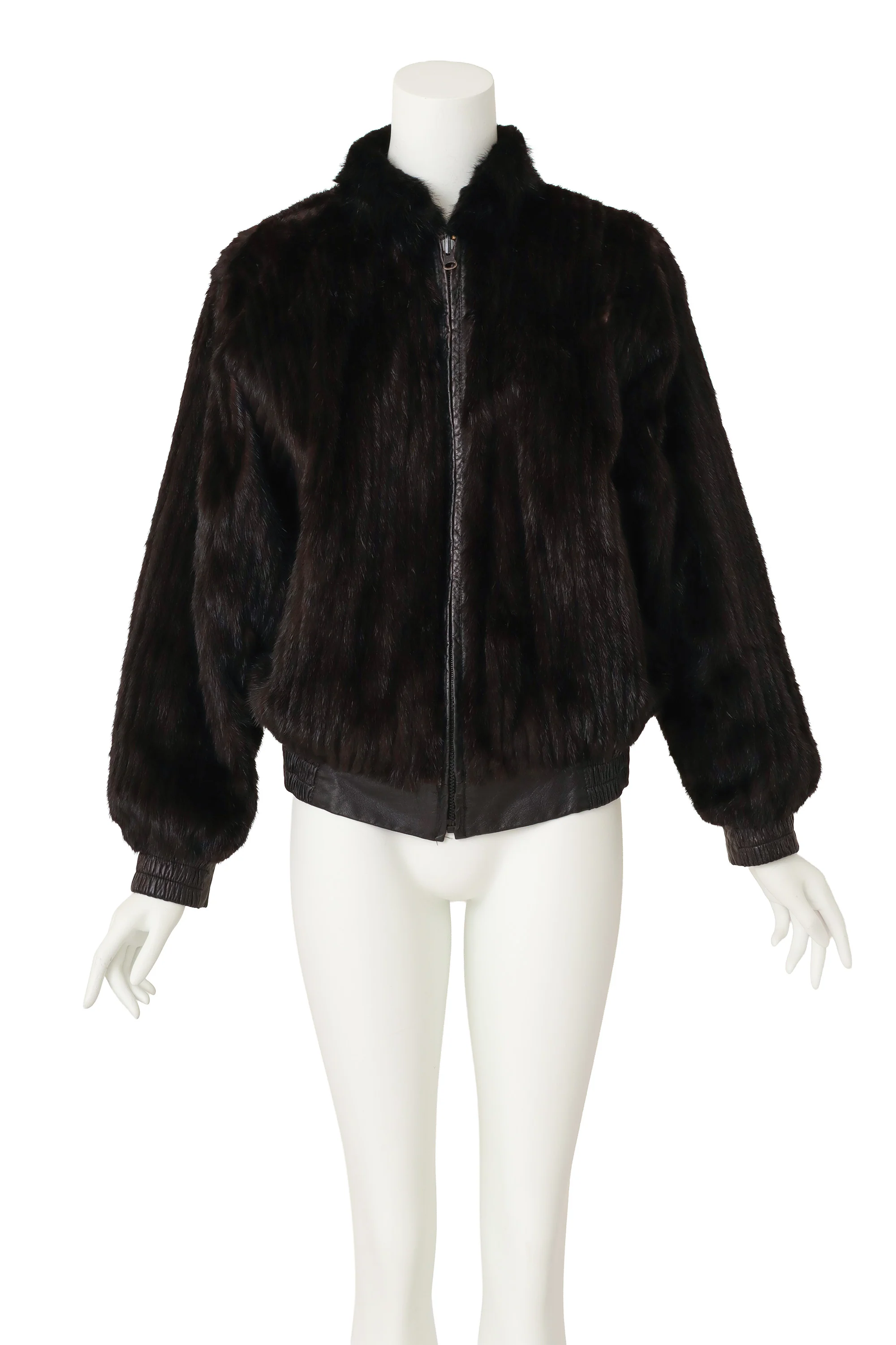 Reversible Fur & Leather Jacket