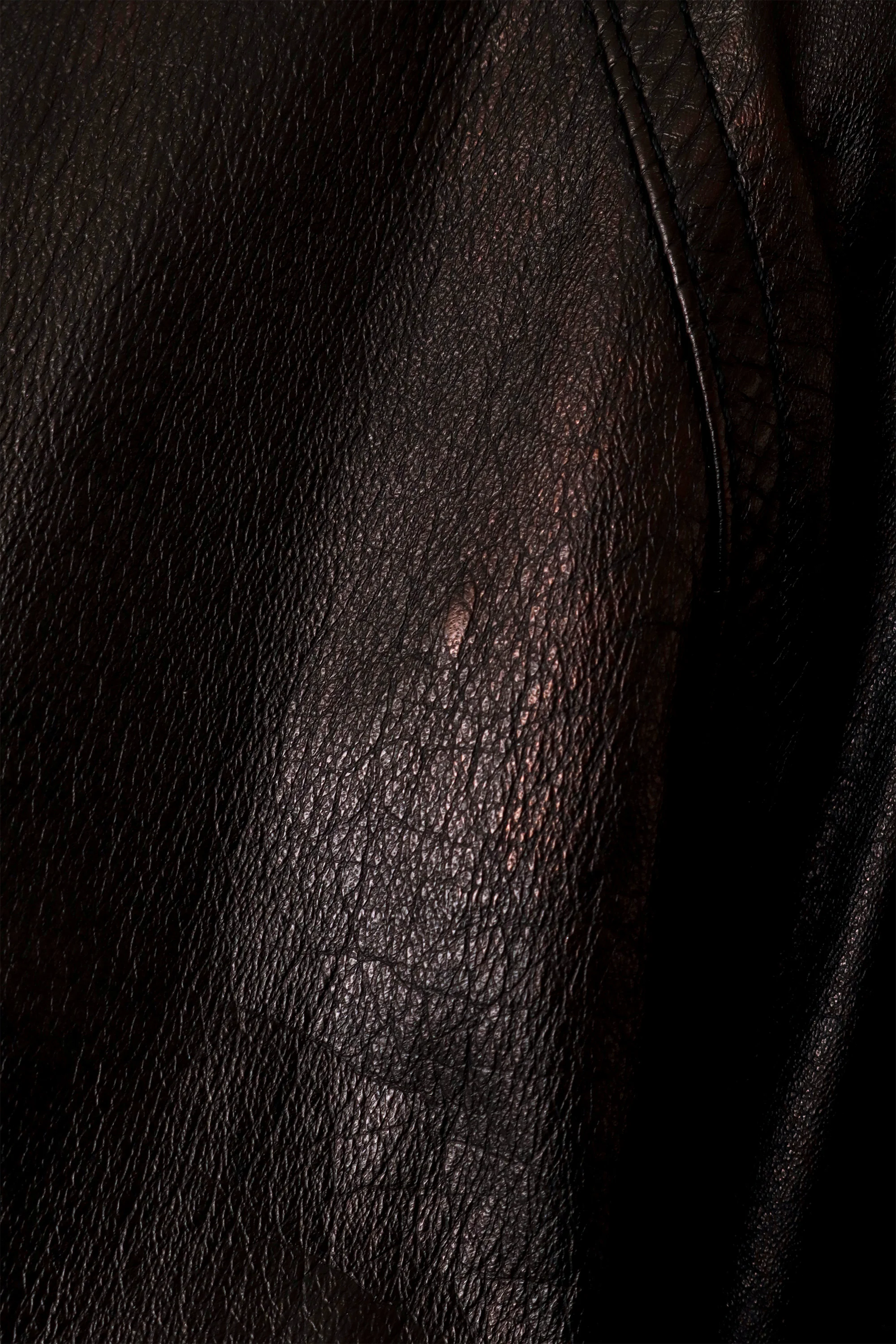 Reversible Fur & Leather Jacket - Image 10