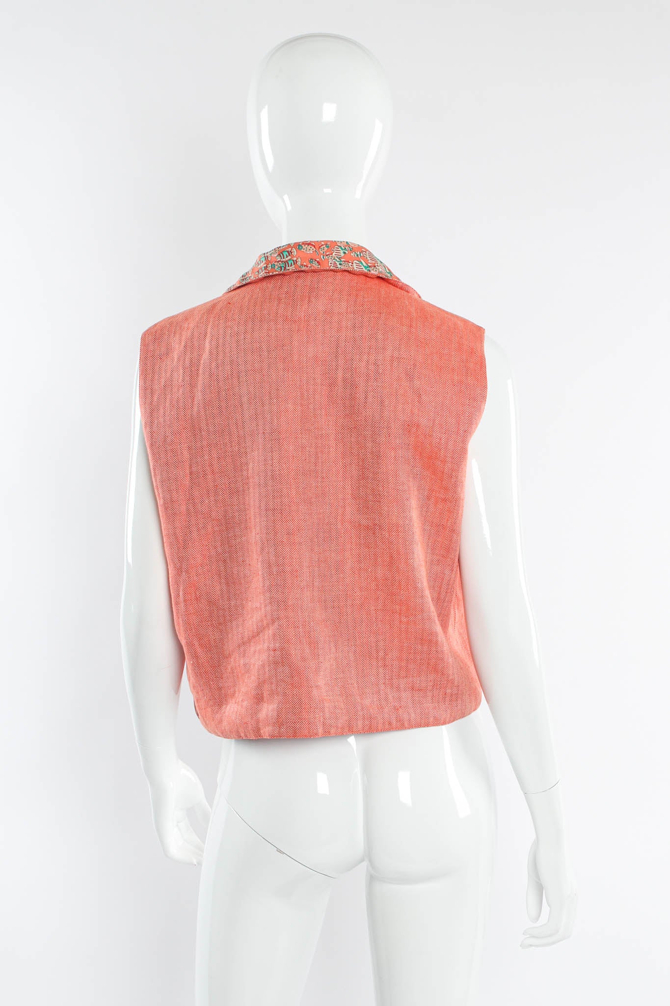 Reversible Silk Clownfish Vest - Image 7