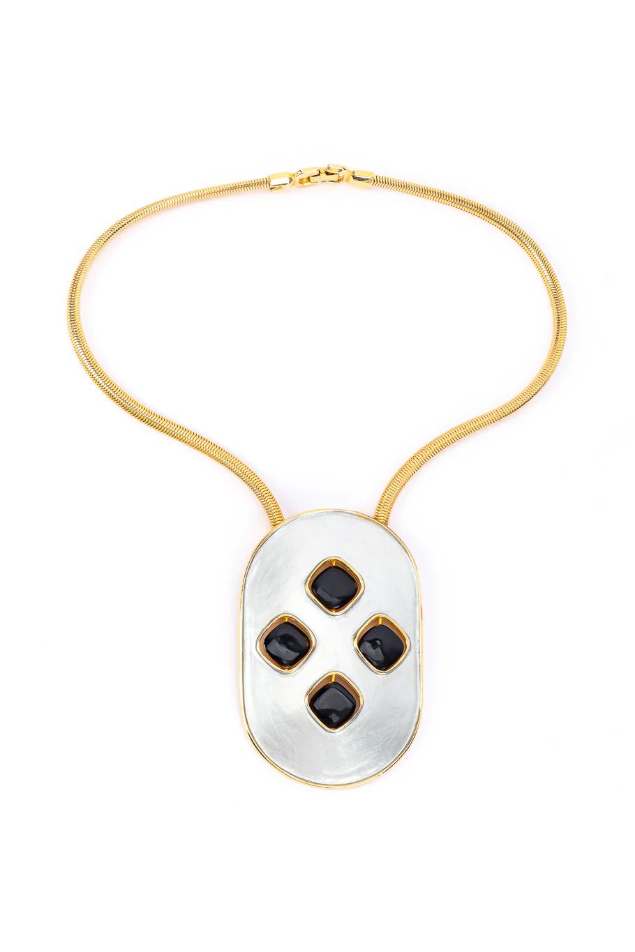 Revolving Charm Pendant Necklace