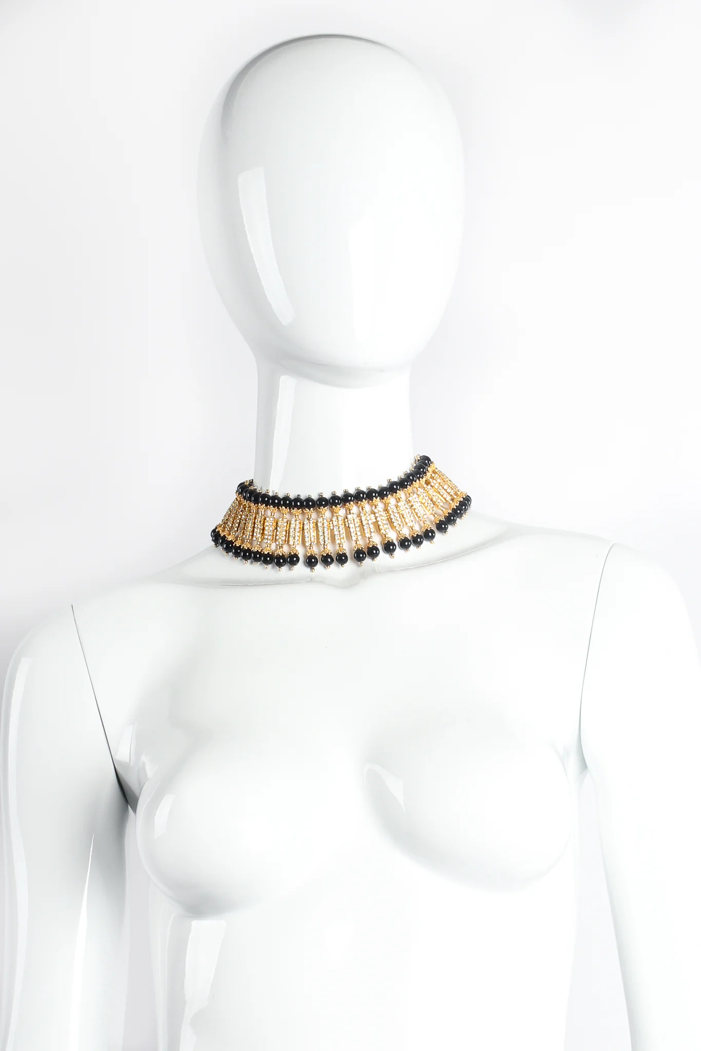 Rhinestone Bar Choker - Image 4