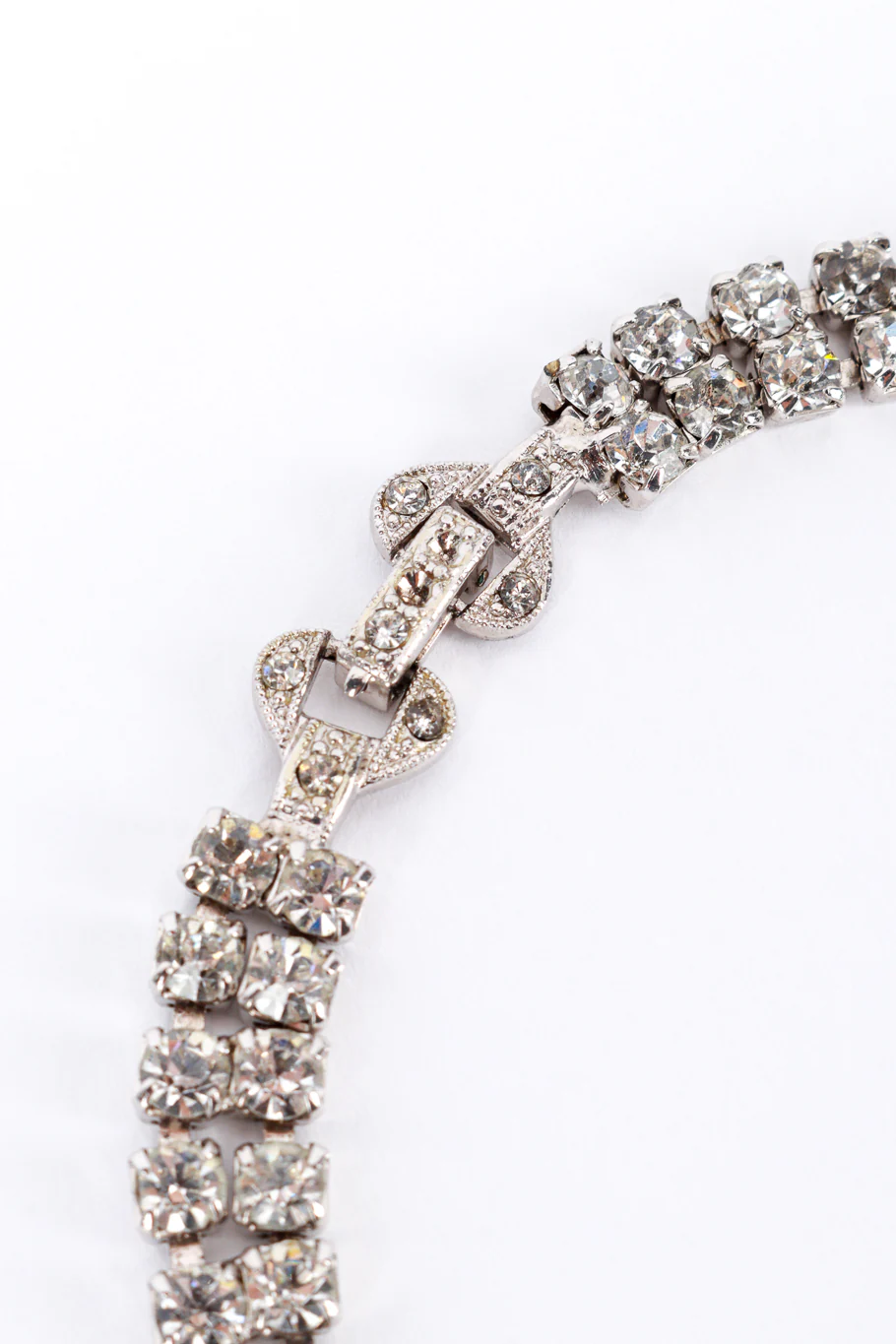 Rhinestone Bib Collar Necklace I - Image 6