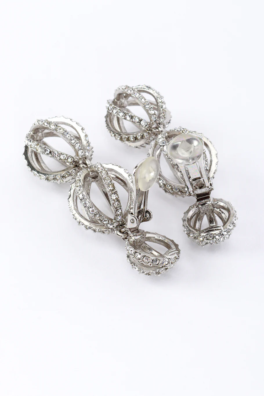 Cage Ball Drop Earrings - Image 4